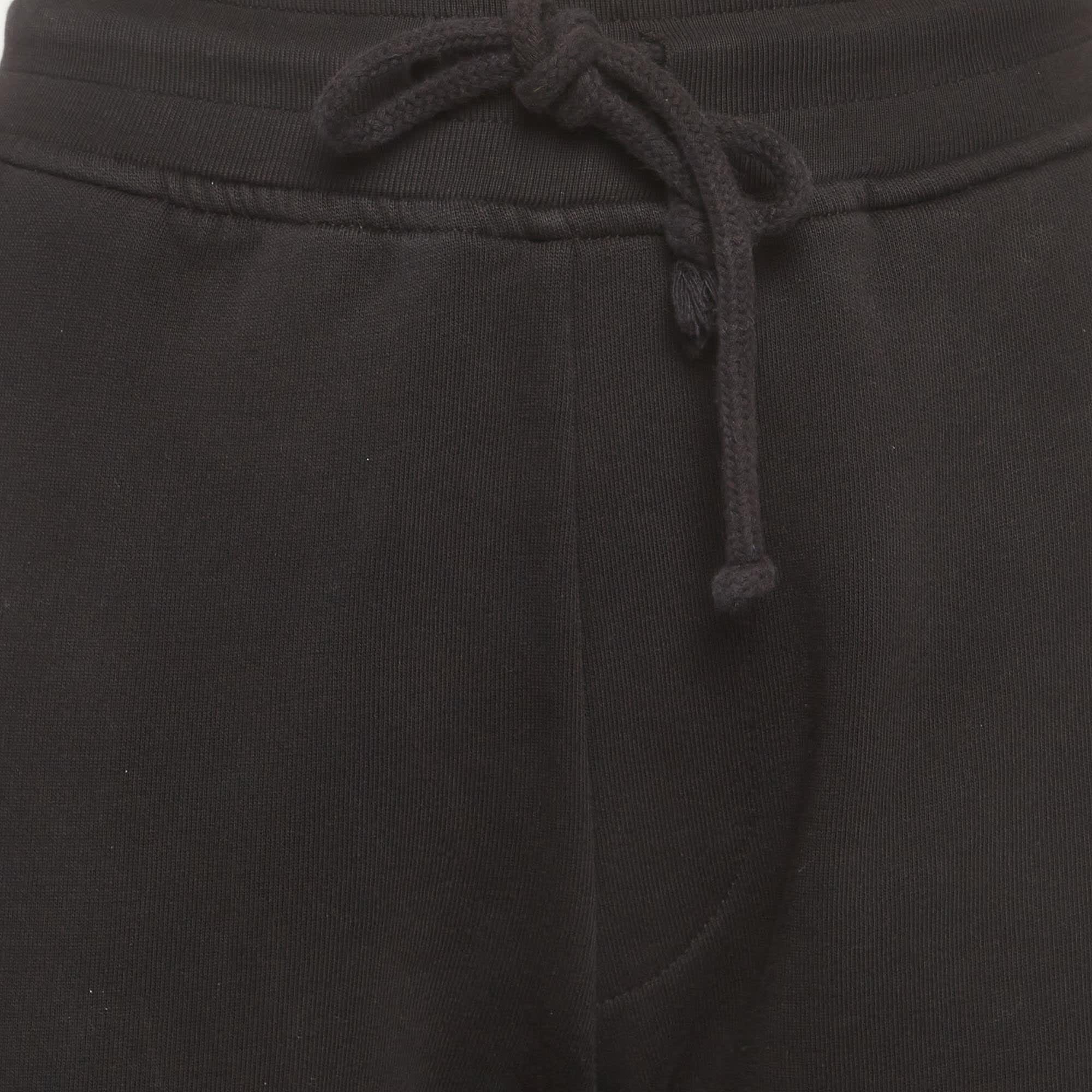 Dries Van Noten Black Jersey Sweat Pants