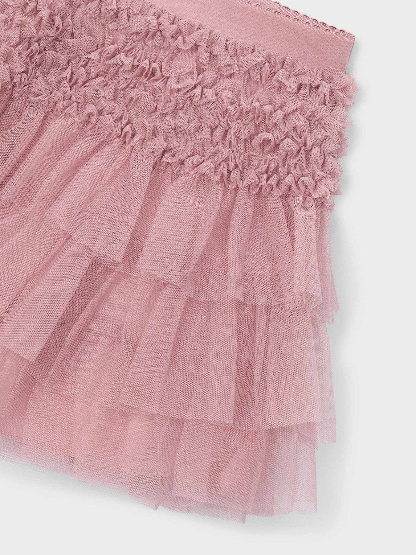 Mayoral Kids' Tulle Skirt Pink