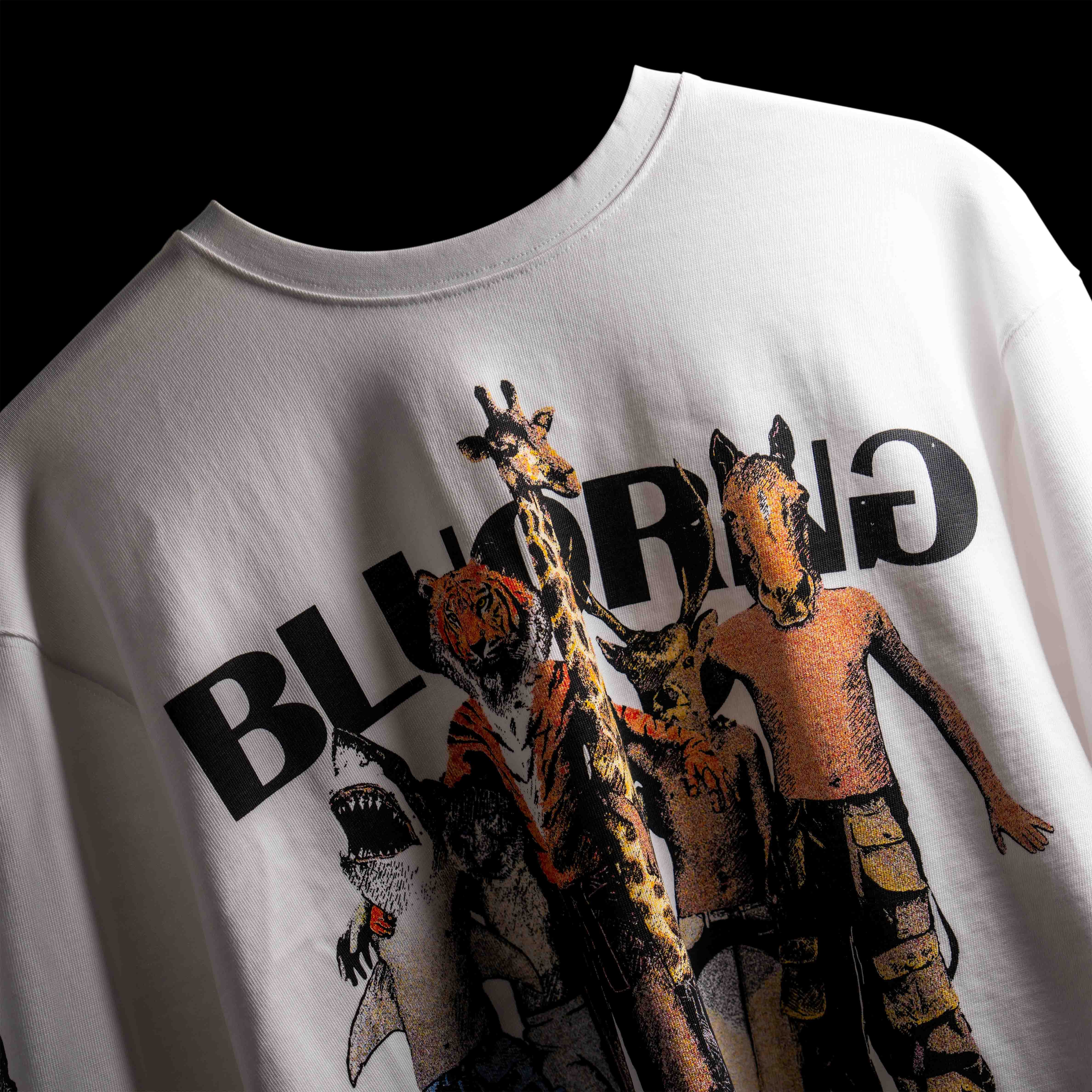 WHITE* Wild Bunch White Full Sleeve T - Shirt