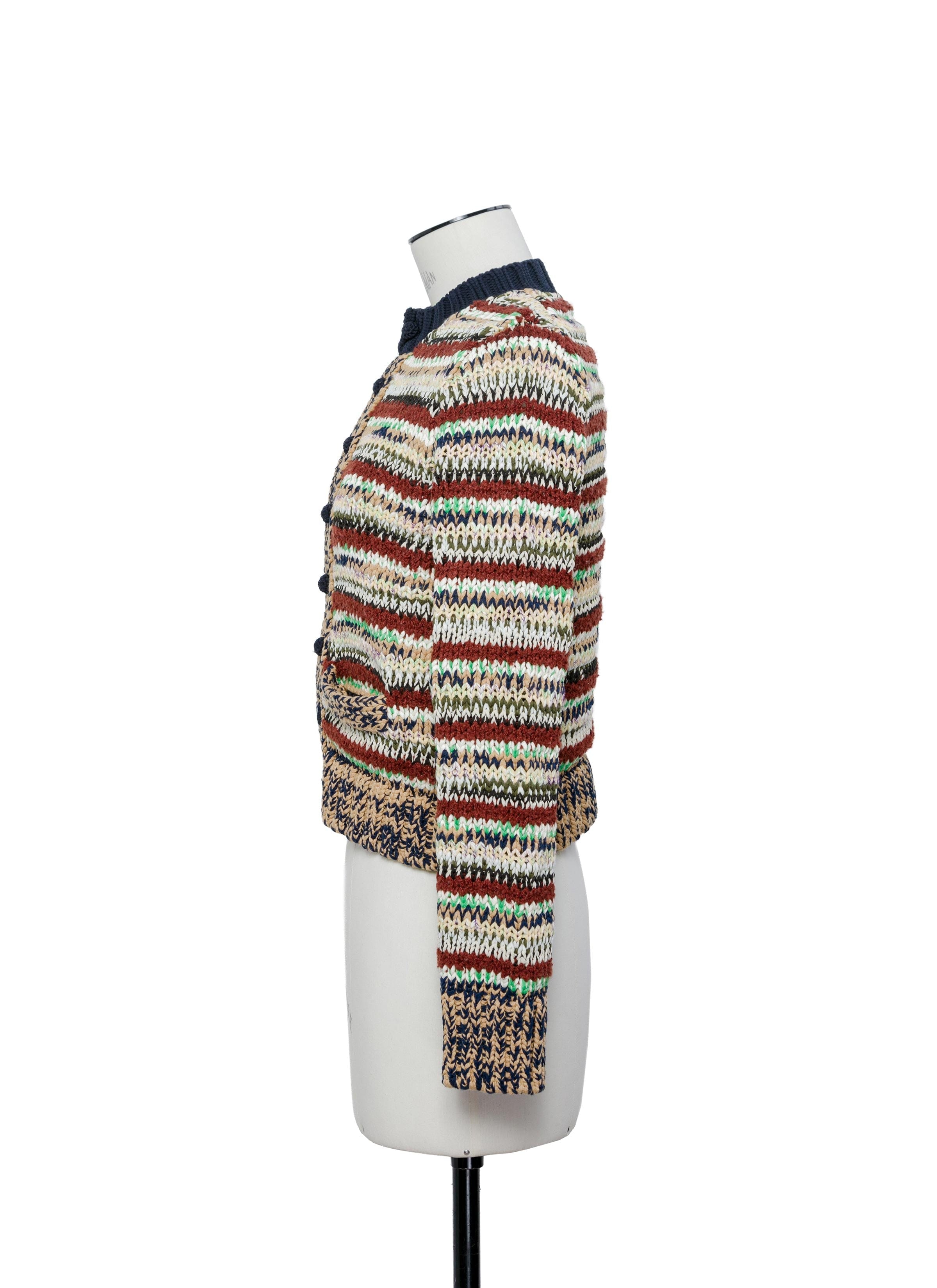 Knit Mix Knit Cardigan