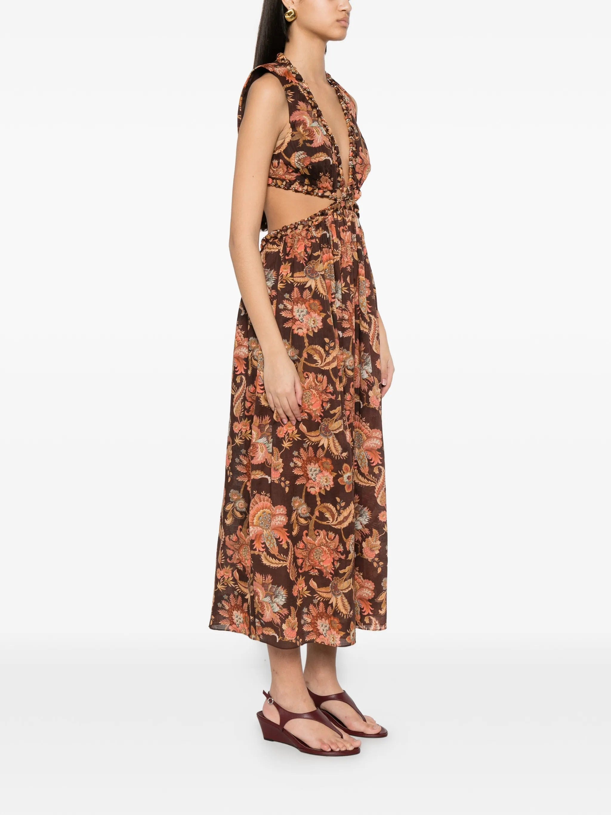 Zimmermann Aster midi dress