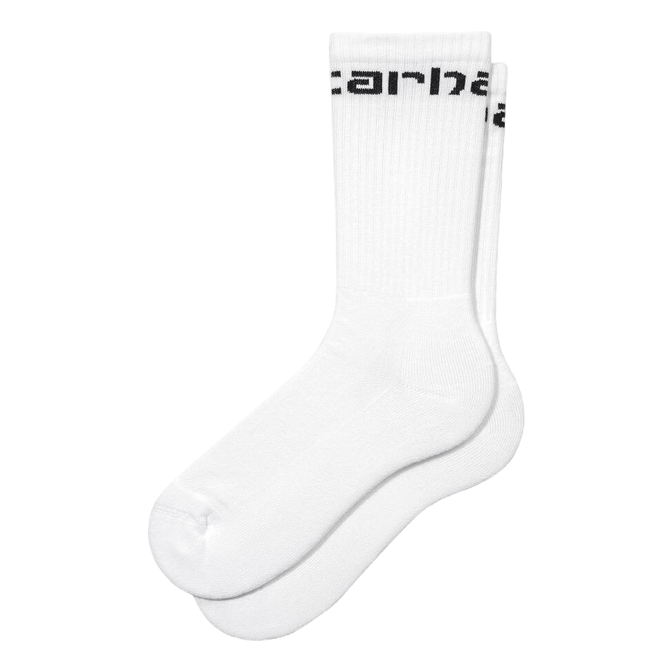 Carhartt WIP Carhartt Socks 80/17/3 % Cotto White / Black