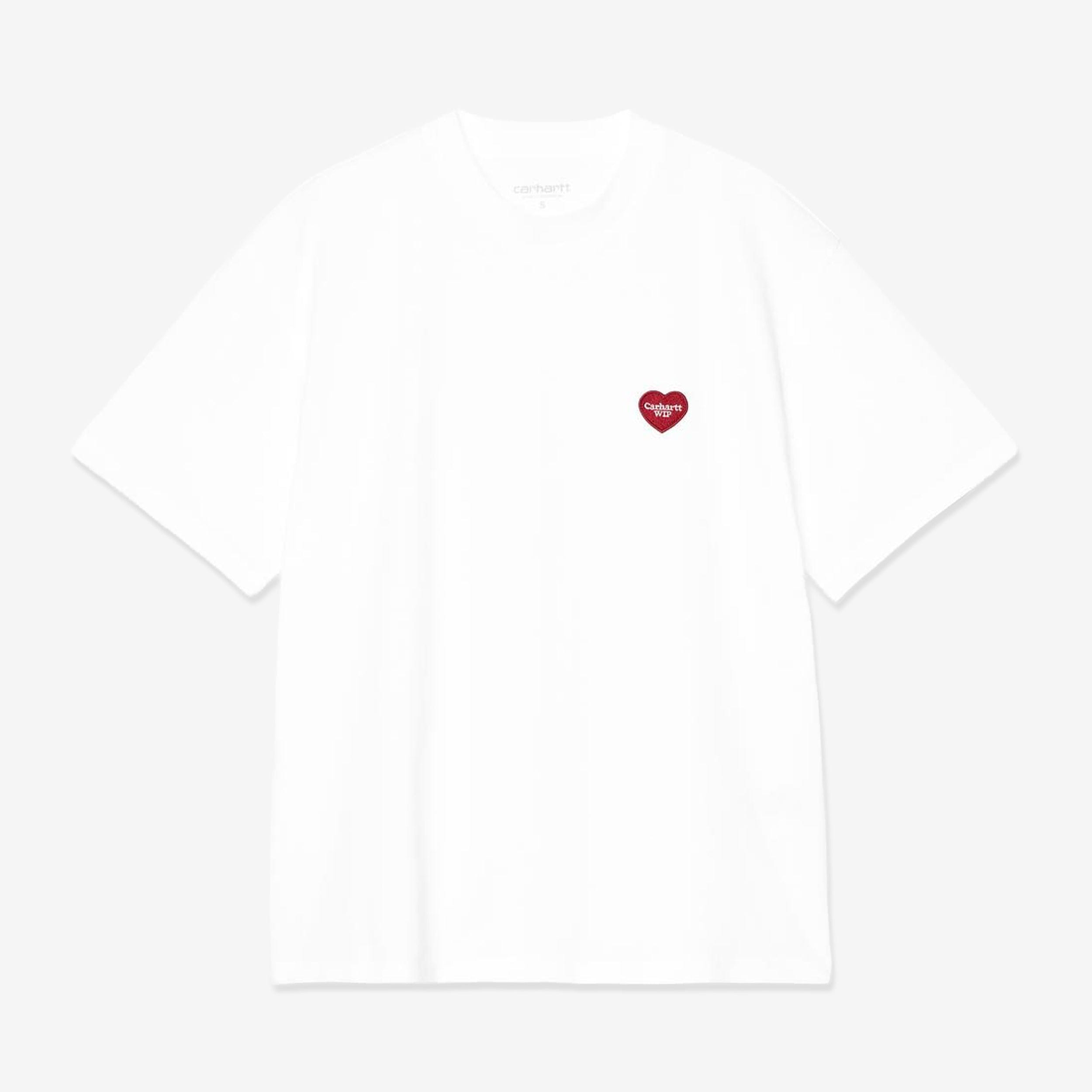 Carhartt WIP Wmns Short Sleeve Heart Patch T - Shirt