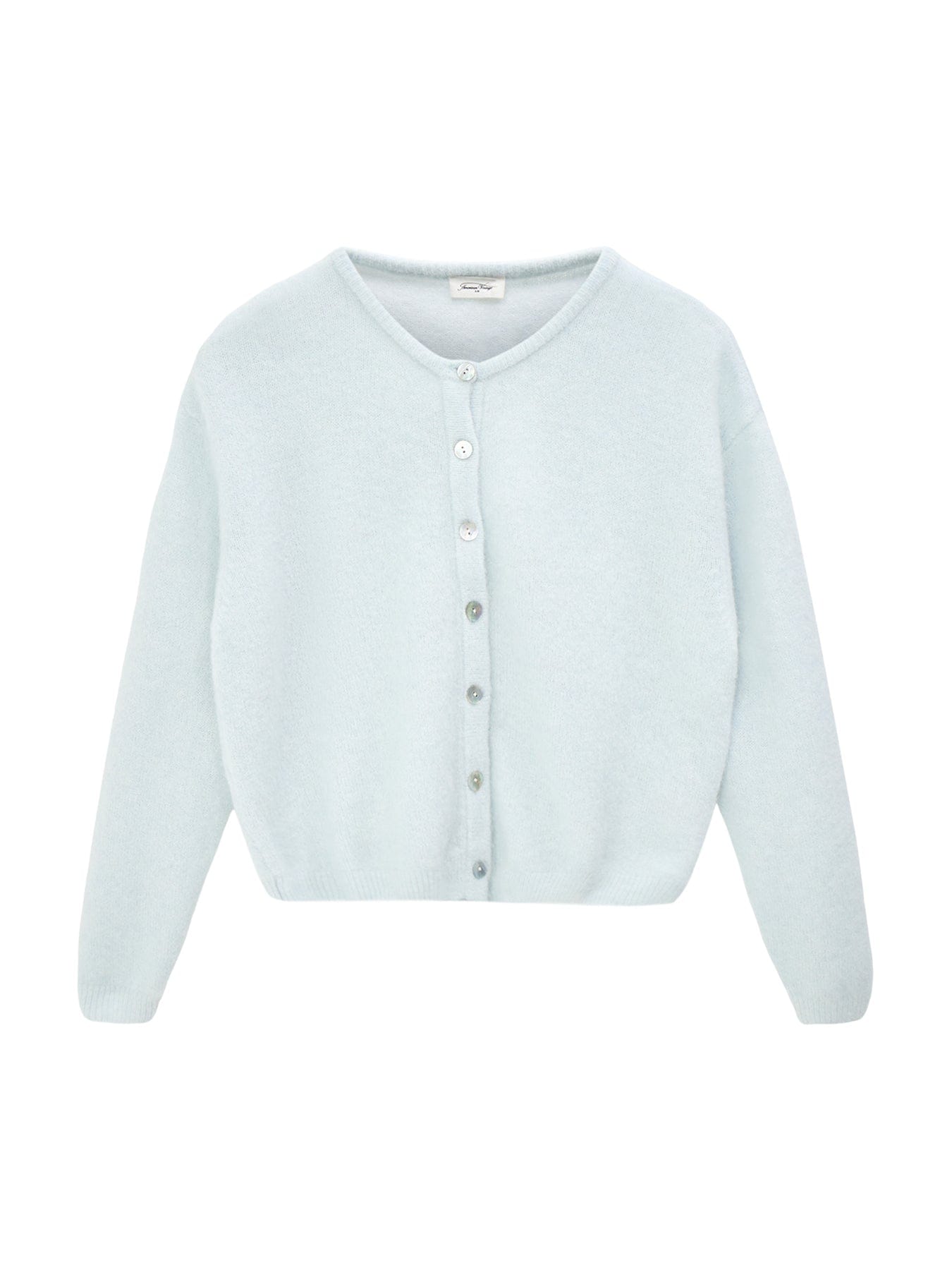 American Vintage Vitow Alpaca Blend Cardigan Blue