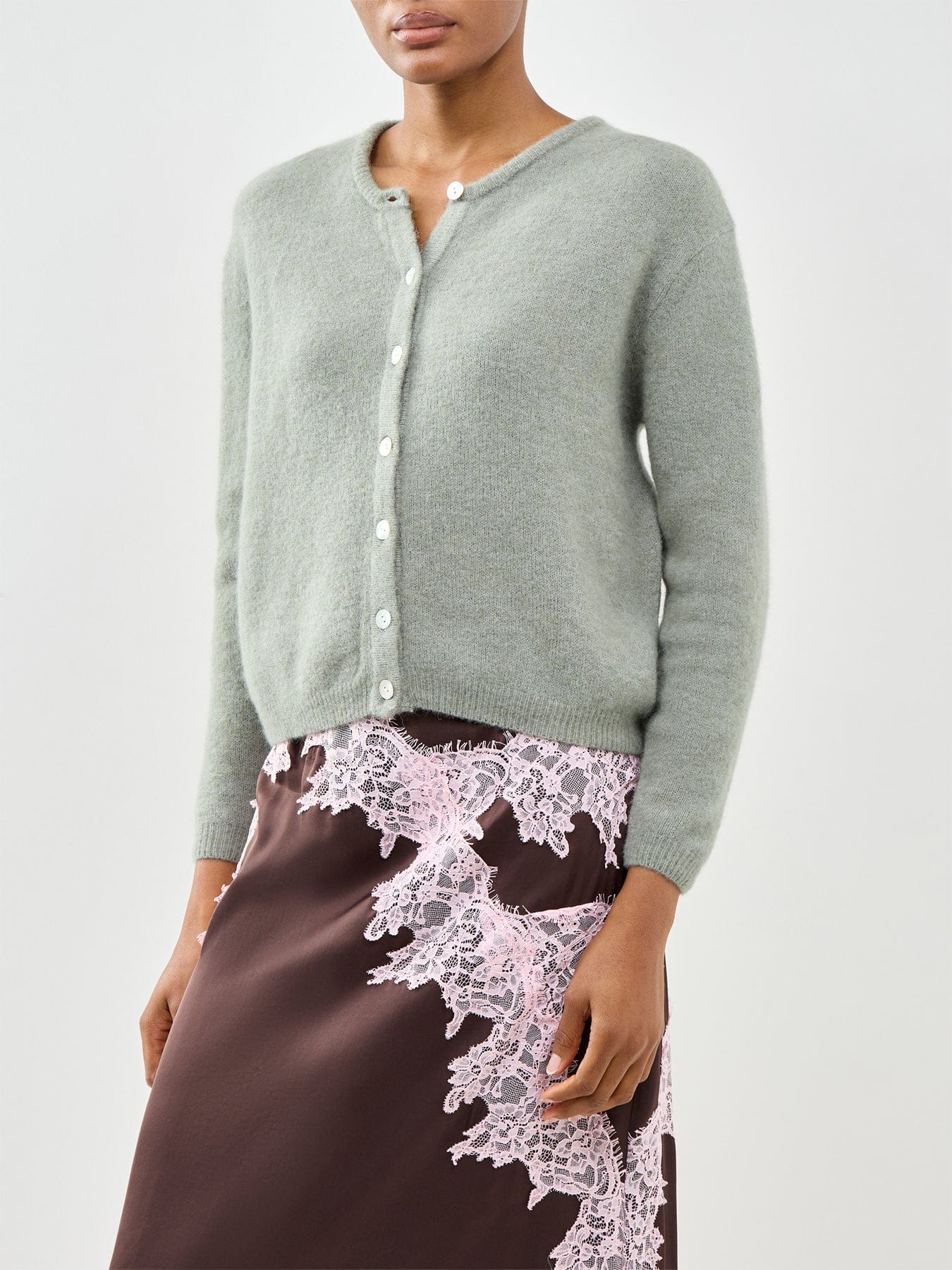 American Vintage Vitow Cardigan Green