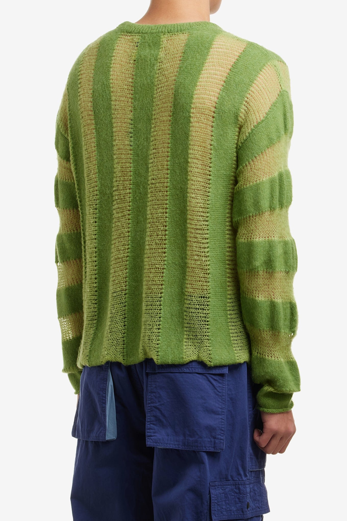 Brain Dead FUZZY THREADBARE SWEATER