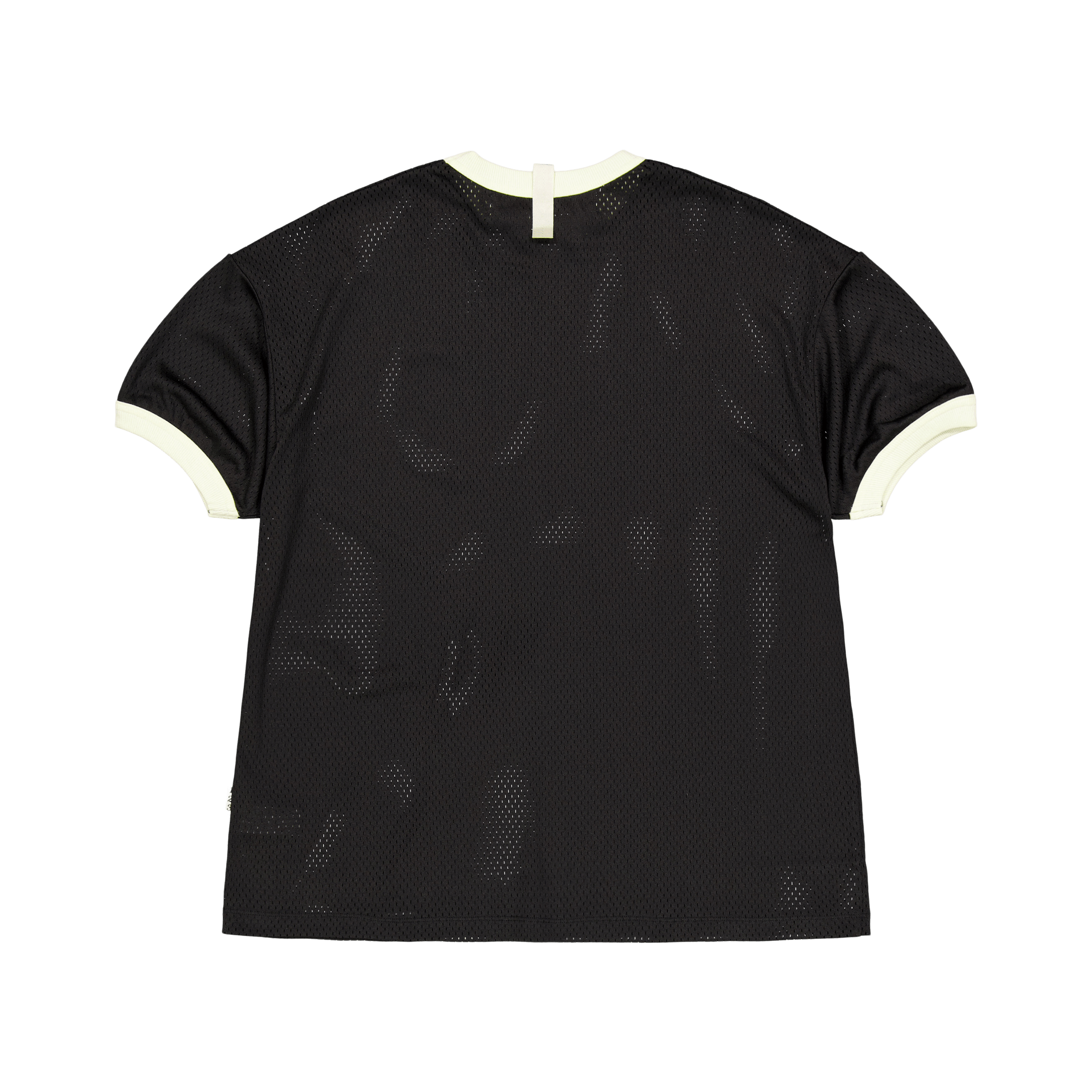 Advisory Board Crystals Abc. 123 Mesh Ringer T - shirt Black