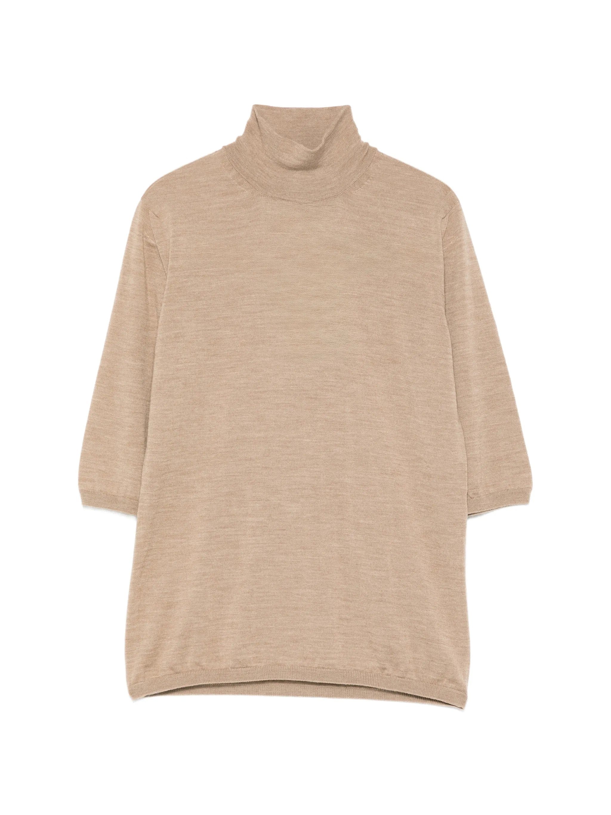 Max Mara Boa turtleneck quarter - sleeve sweater