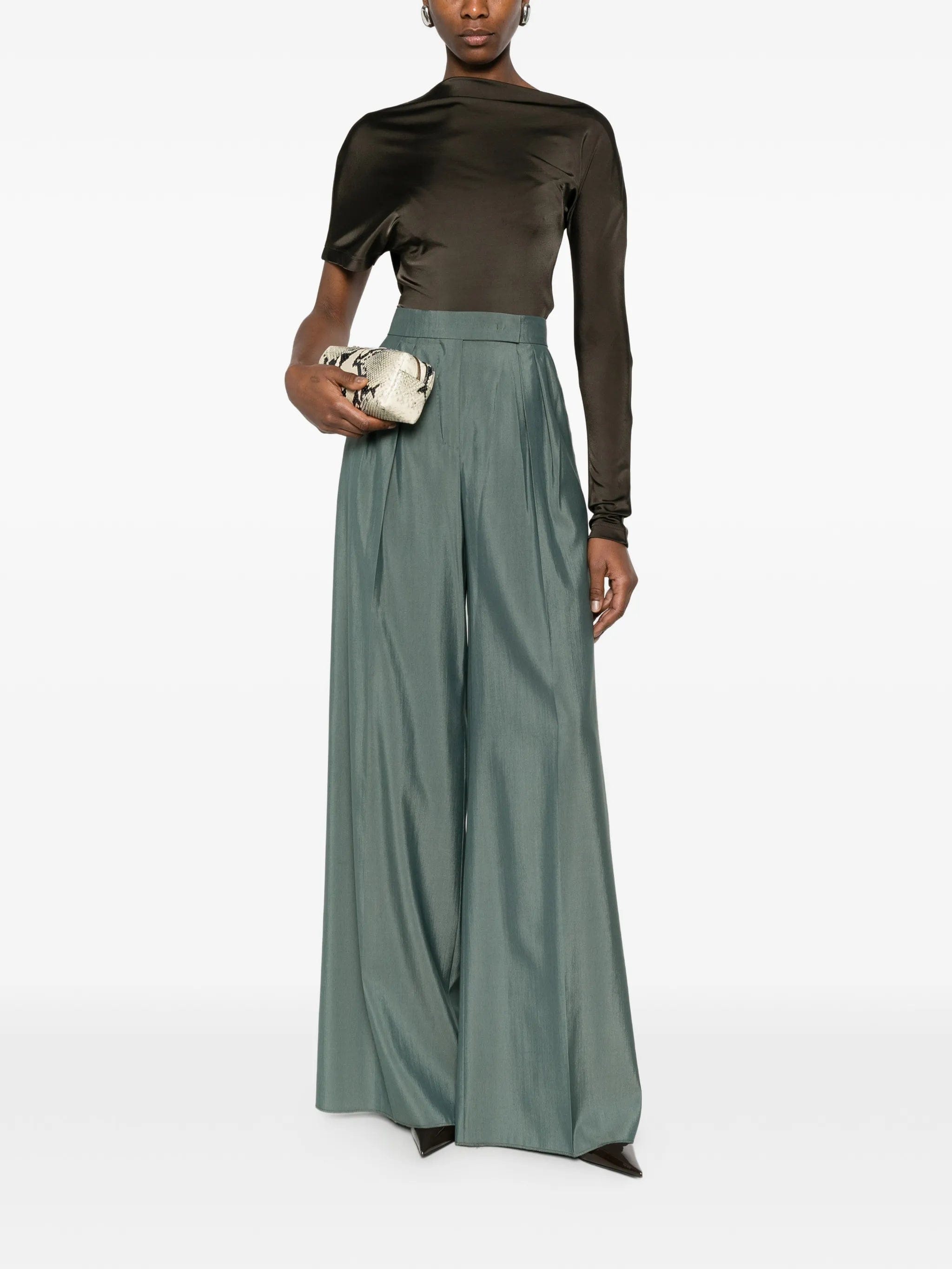 Max Mara Mxmgiallo pocket trousers