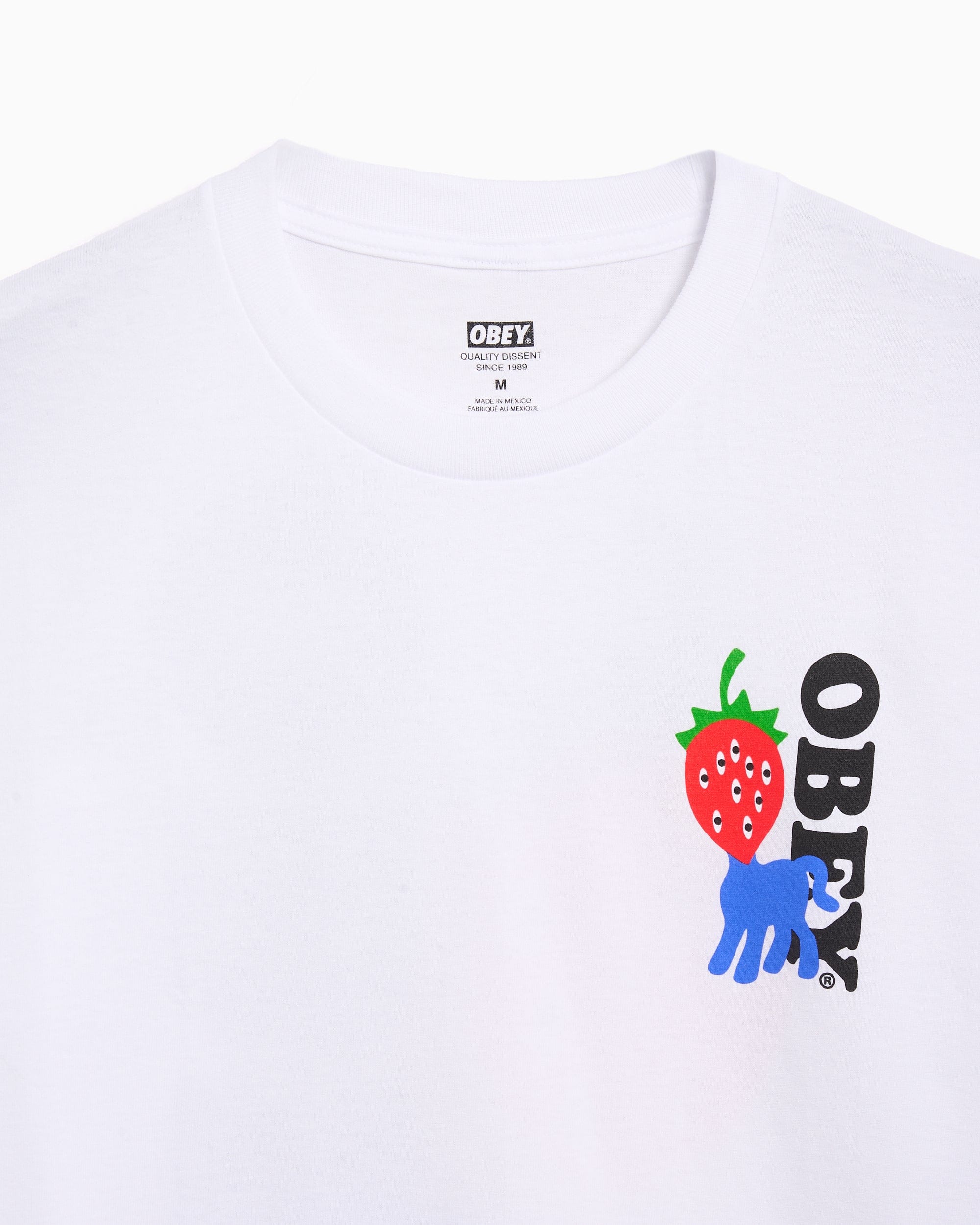 OBEY Clothing Camiseta Relaxed OBEY Clothing Strawberry para hombre