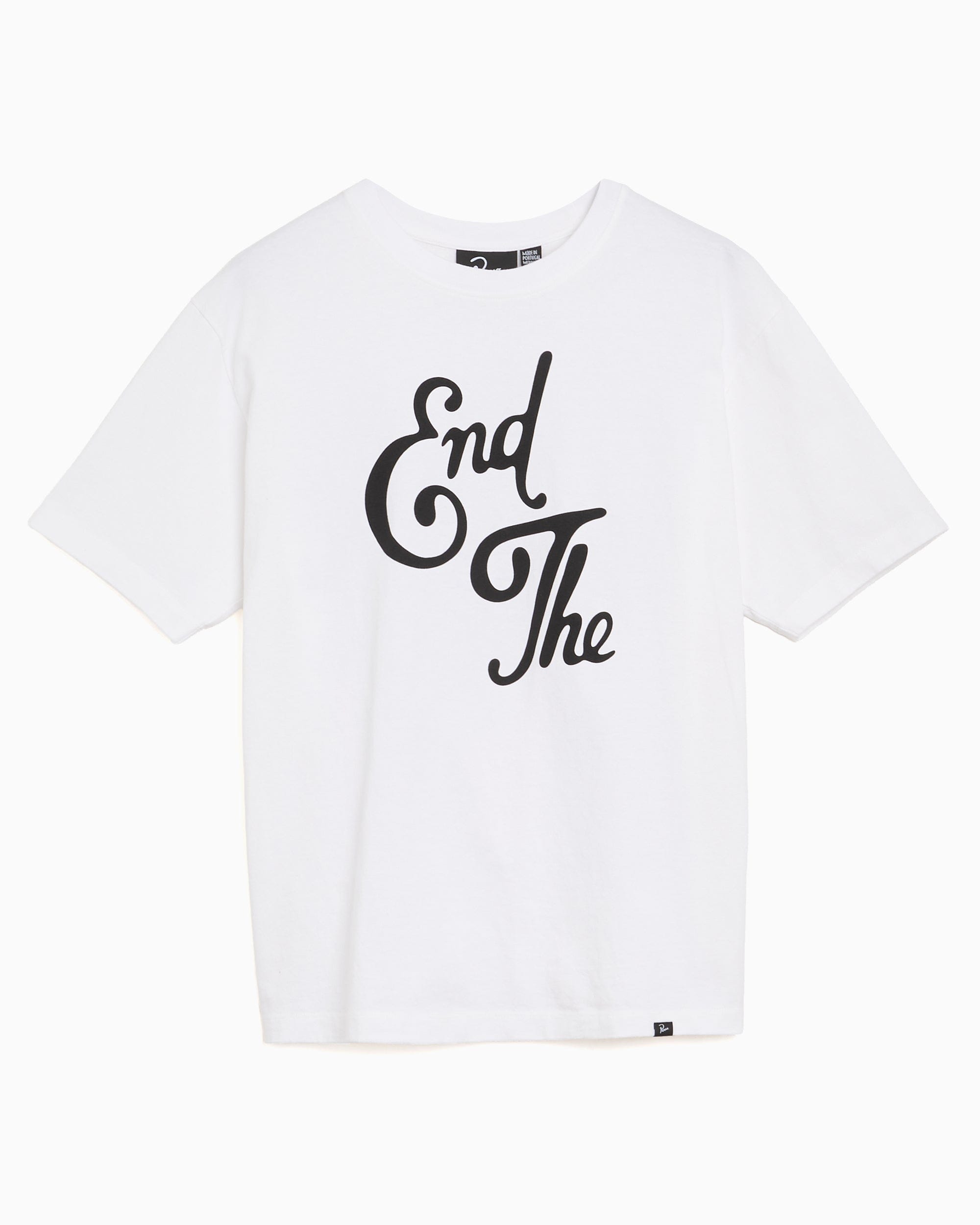 By Parra Camiseta con gráfico Boxy by Parra End The Loungechair para hombre