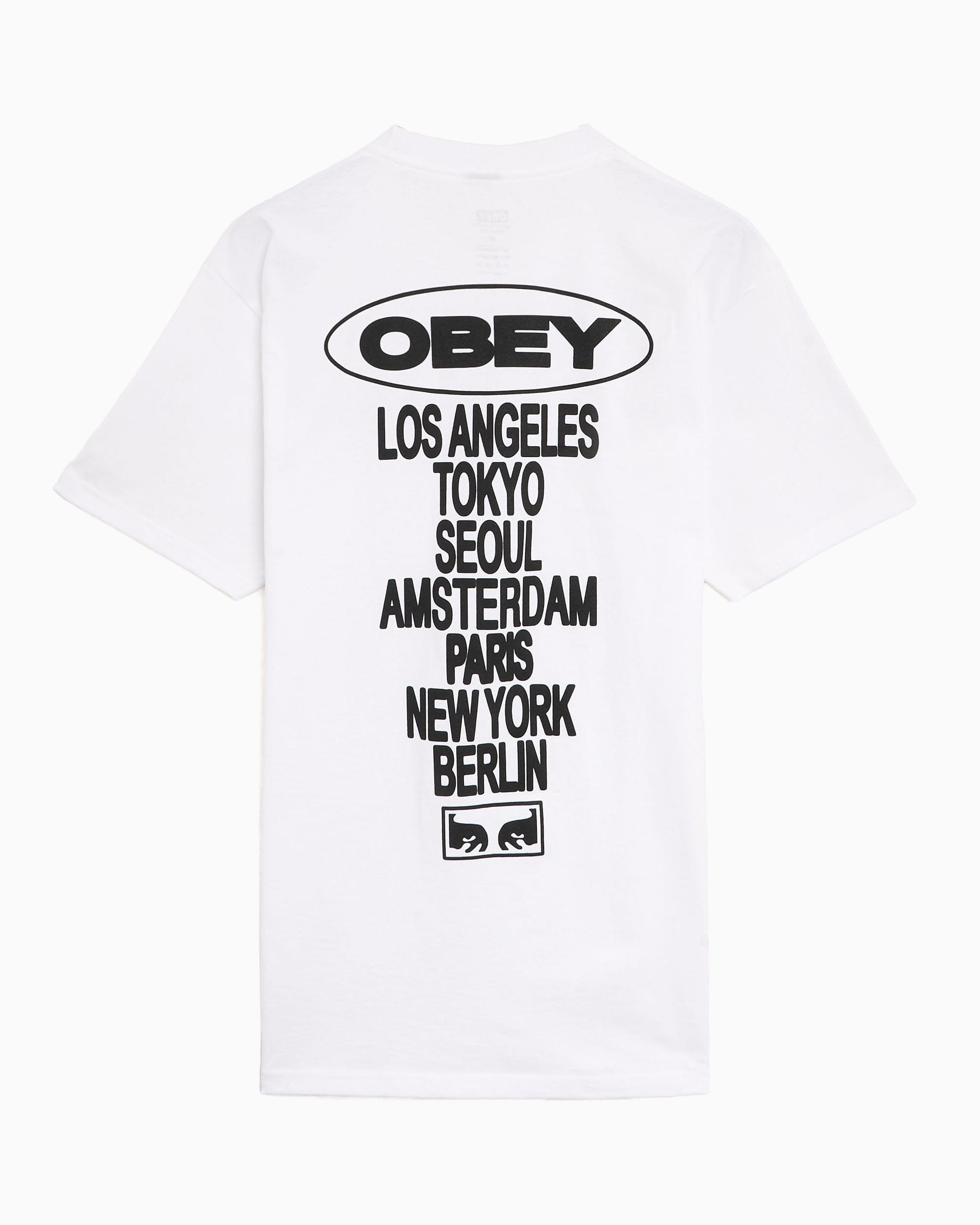 OBEY Clothing Camiseta con gráfico OBEY Clothing Global Impact para hombre