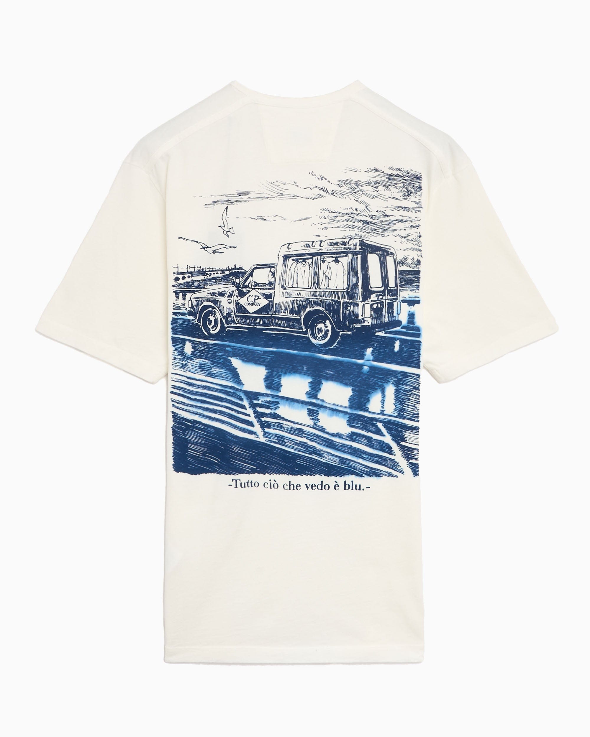 CP Company Camiseta con gráfico CP Company para hombre