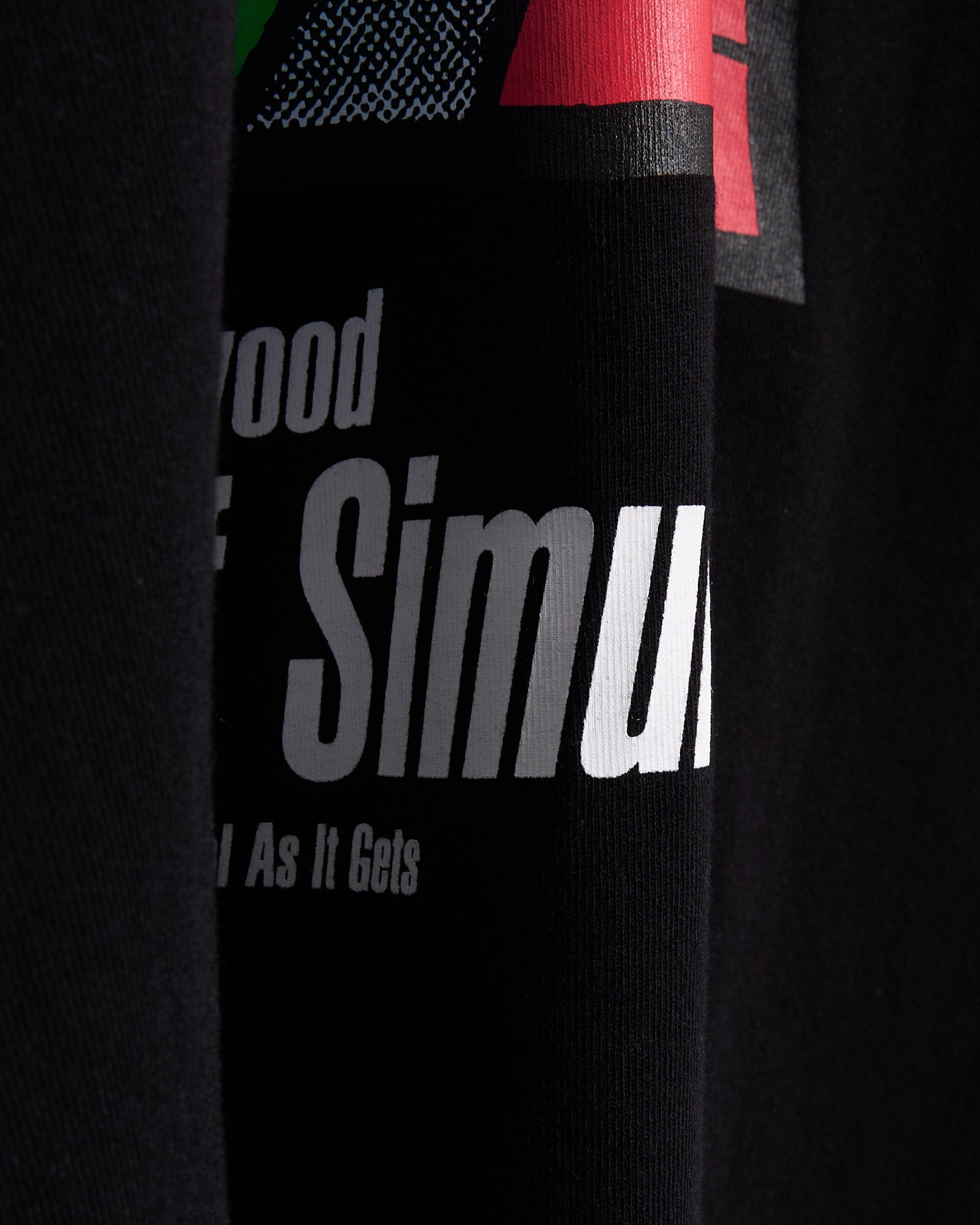 Metalwood Camiseta con gráfico Metalwood Simulator 98 para hombre