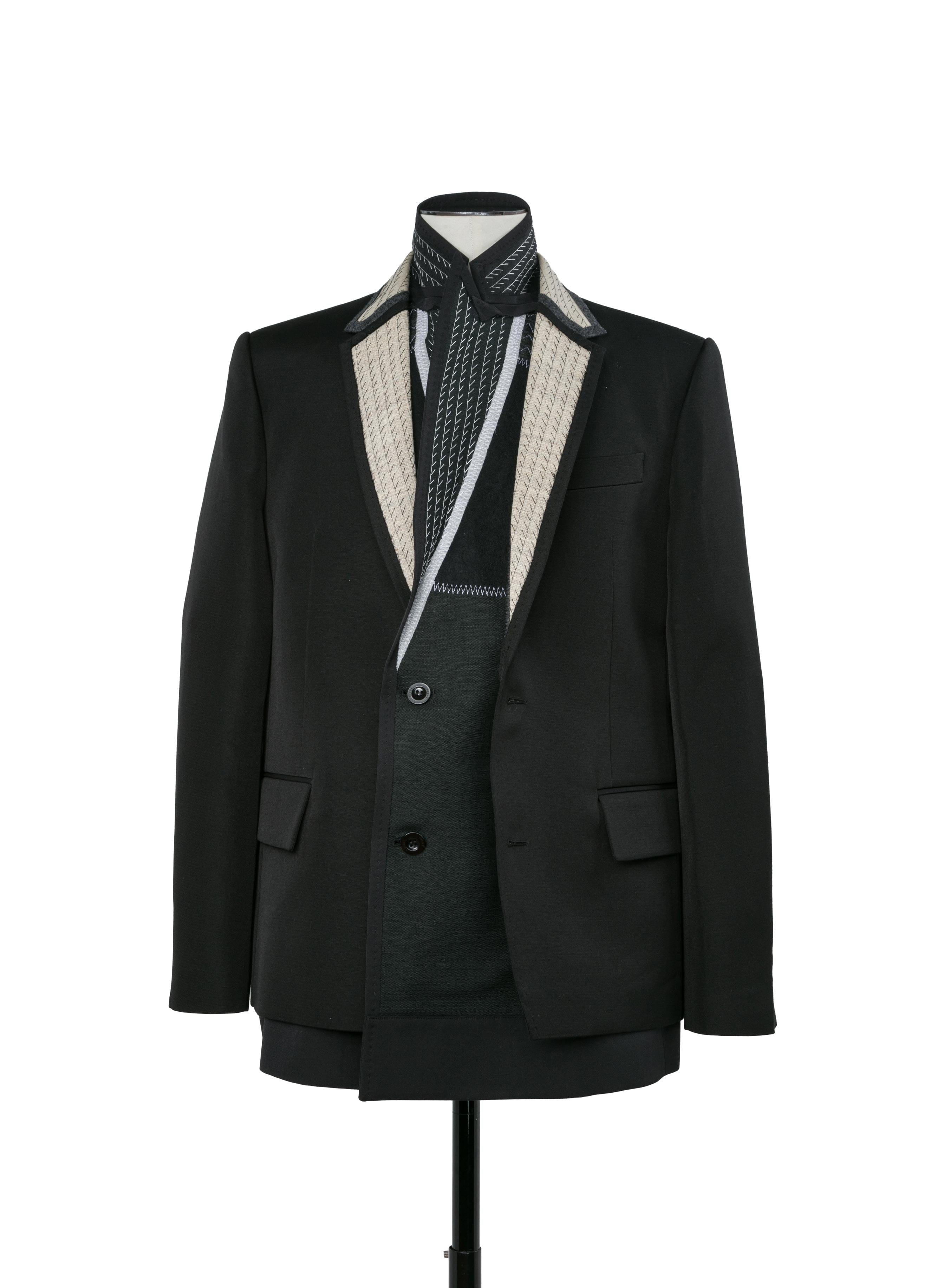 SILK Double - Faced Silk Cotton x Doeskin Jacket