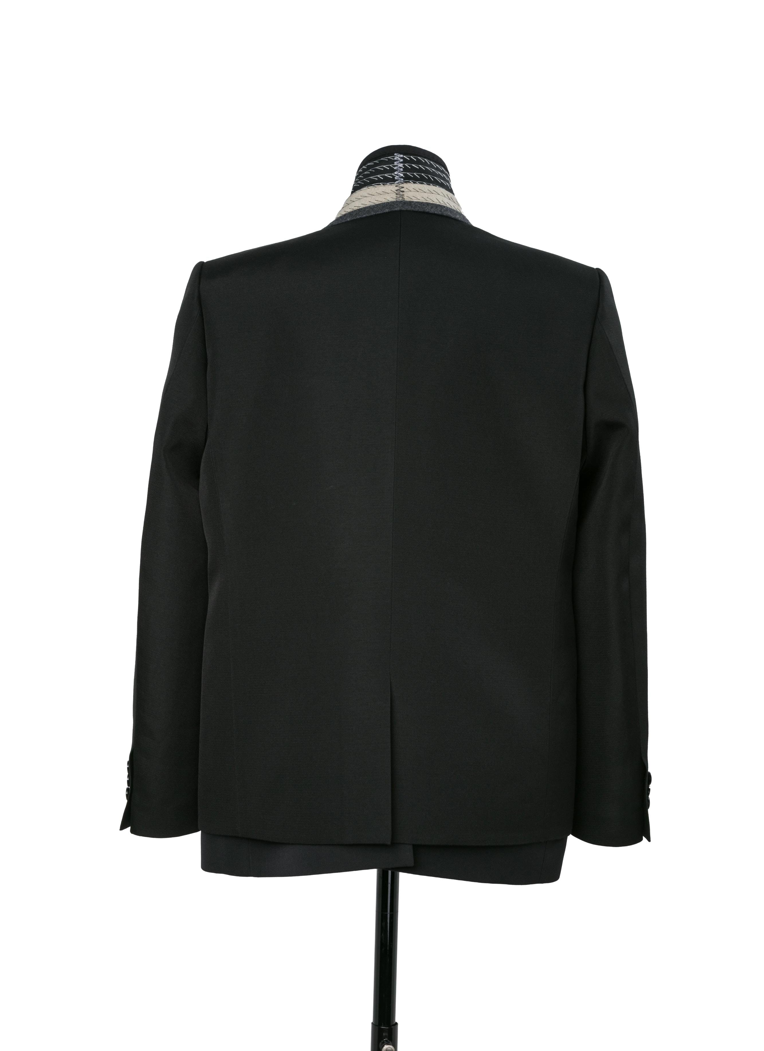 SILK Double - Faced Silk Cotton x Doeskin Jacket