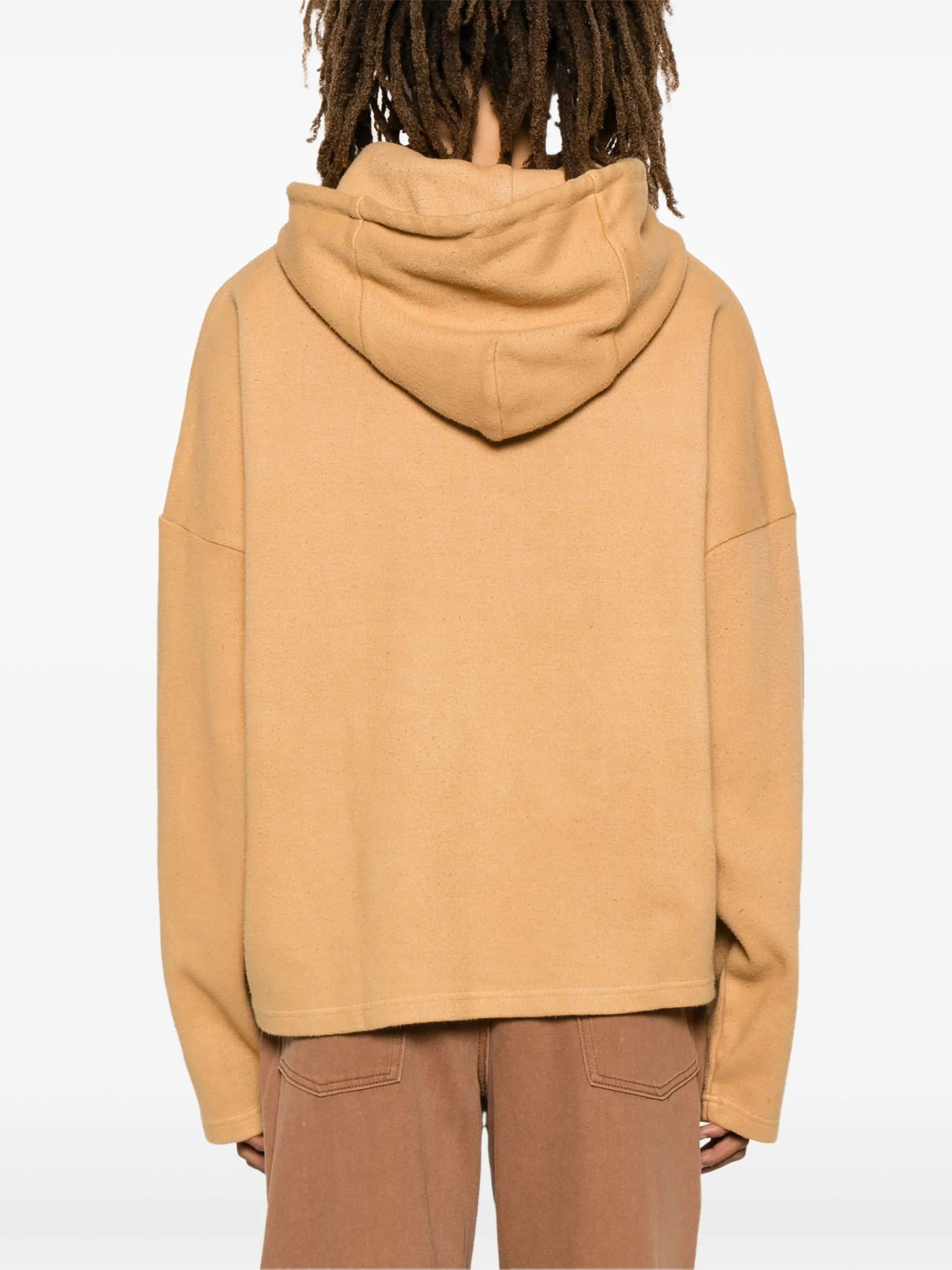 Glass Cypress motif - embroidered hoodie