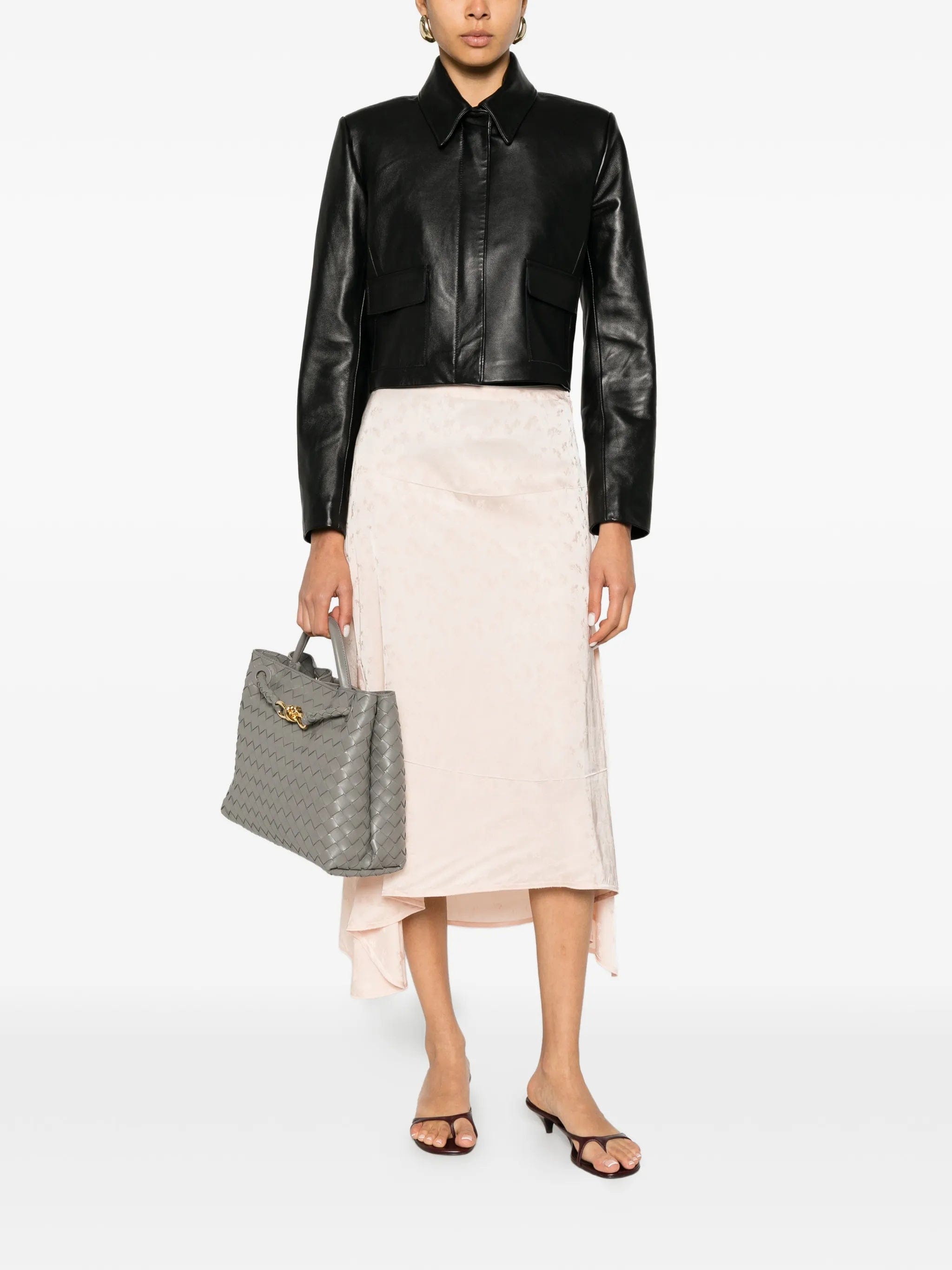 Nour Hammour Bleeker cropped jacket