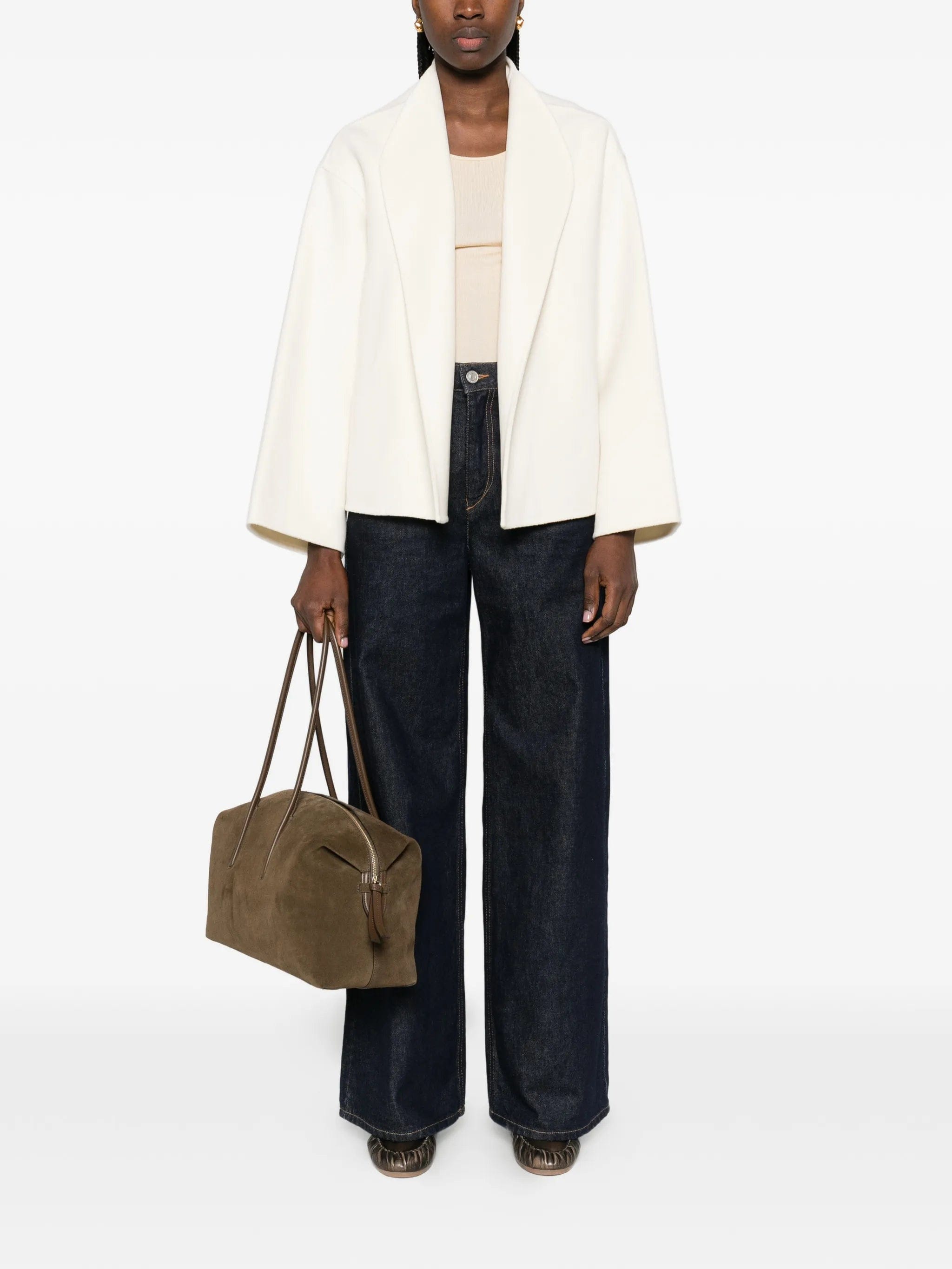 Soft Goat open - front jacket