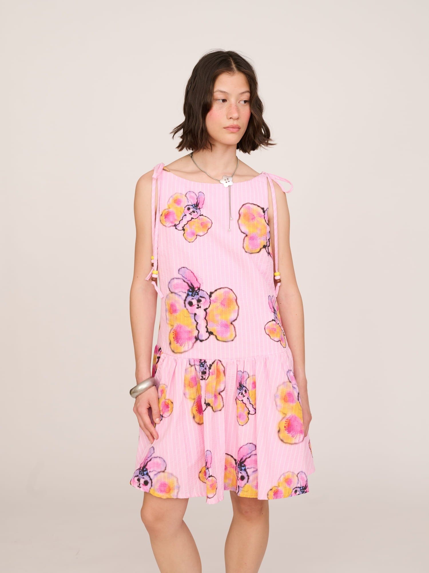 And Butterflies And Bows Mini Dress