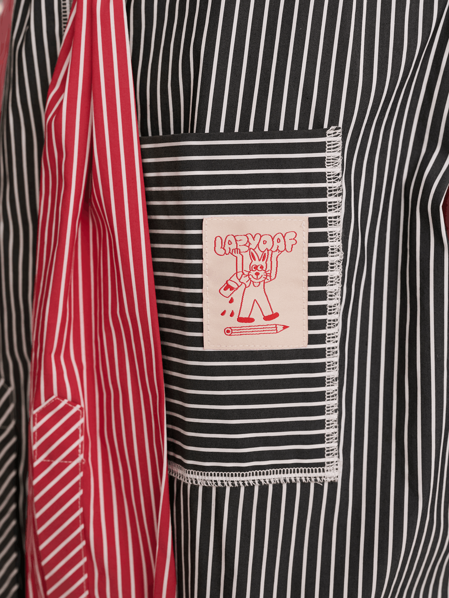 Lazy Oaf Collared Midi Skirt