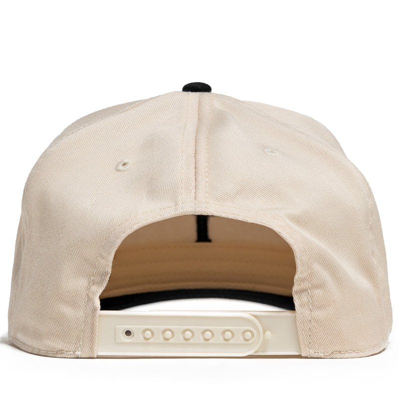 FRAME Politics A - Frame Snapback - Natural/Black