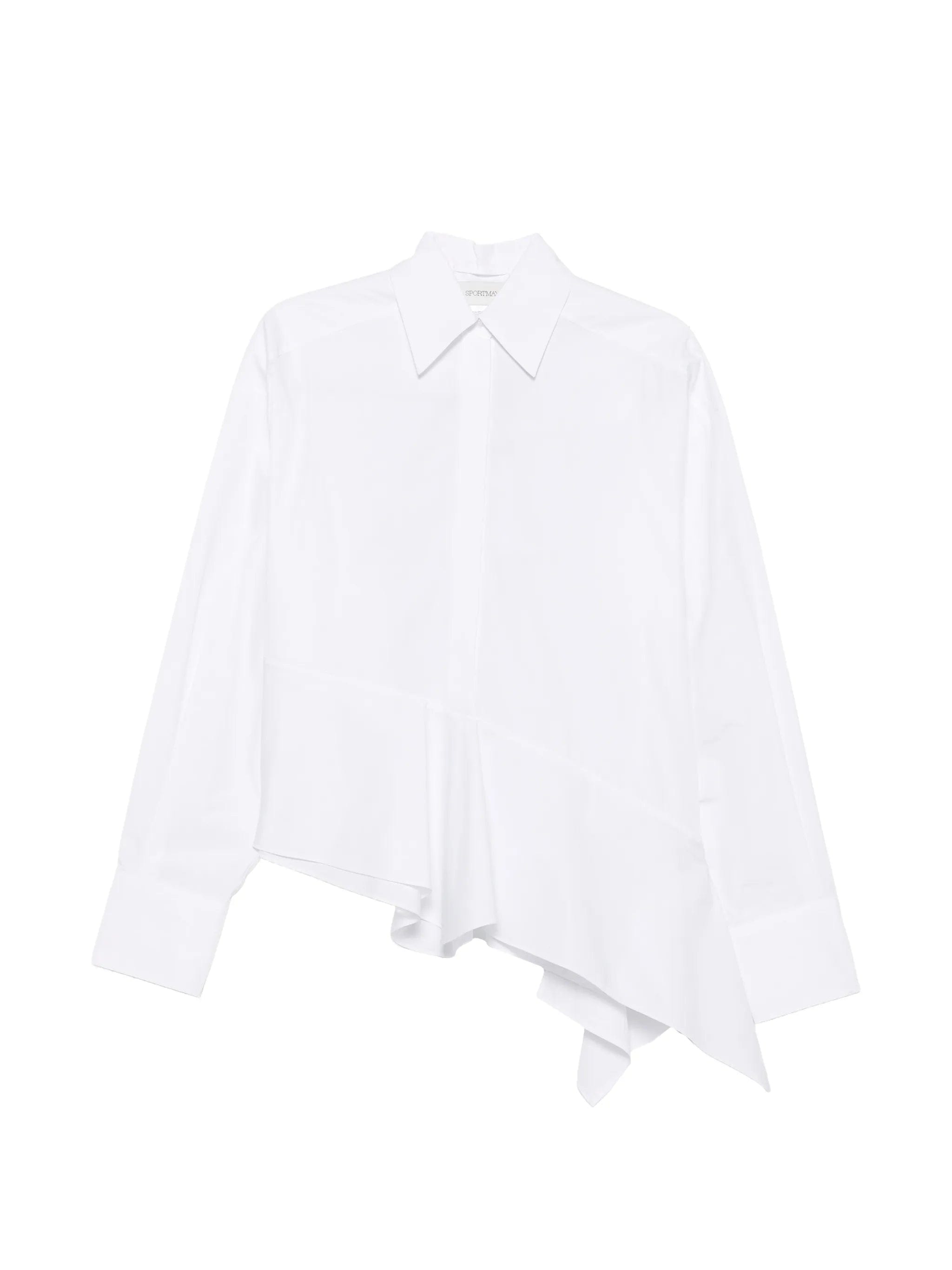 Sportmax Arcella asymmetric - hem shirt