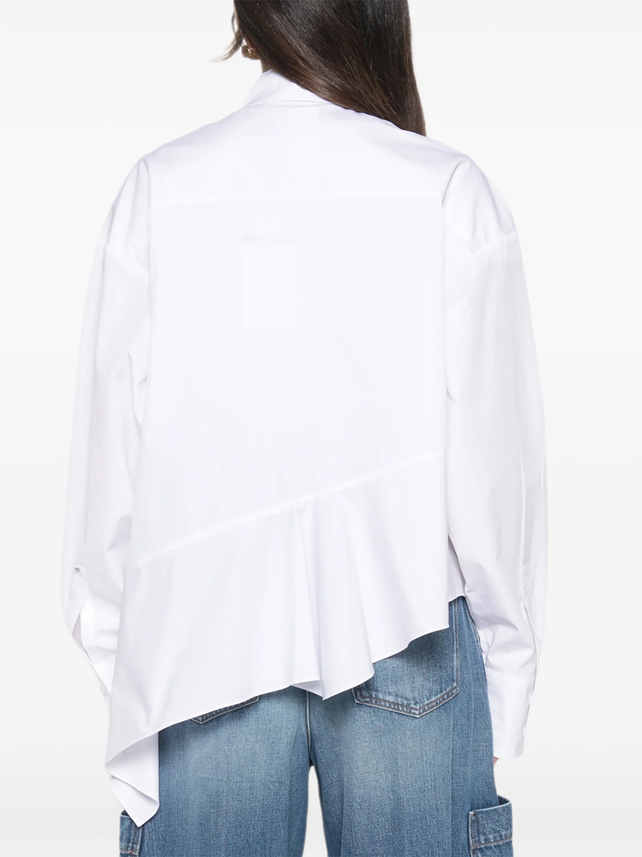 Sportmax Arcella asymmetric - hem shirt
