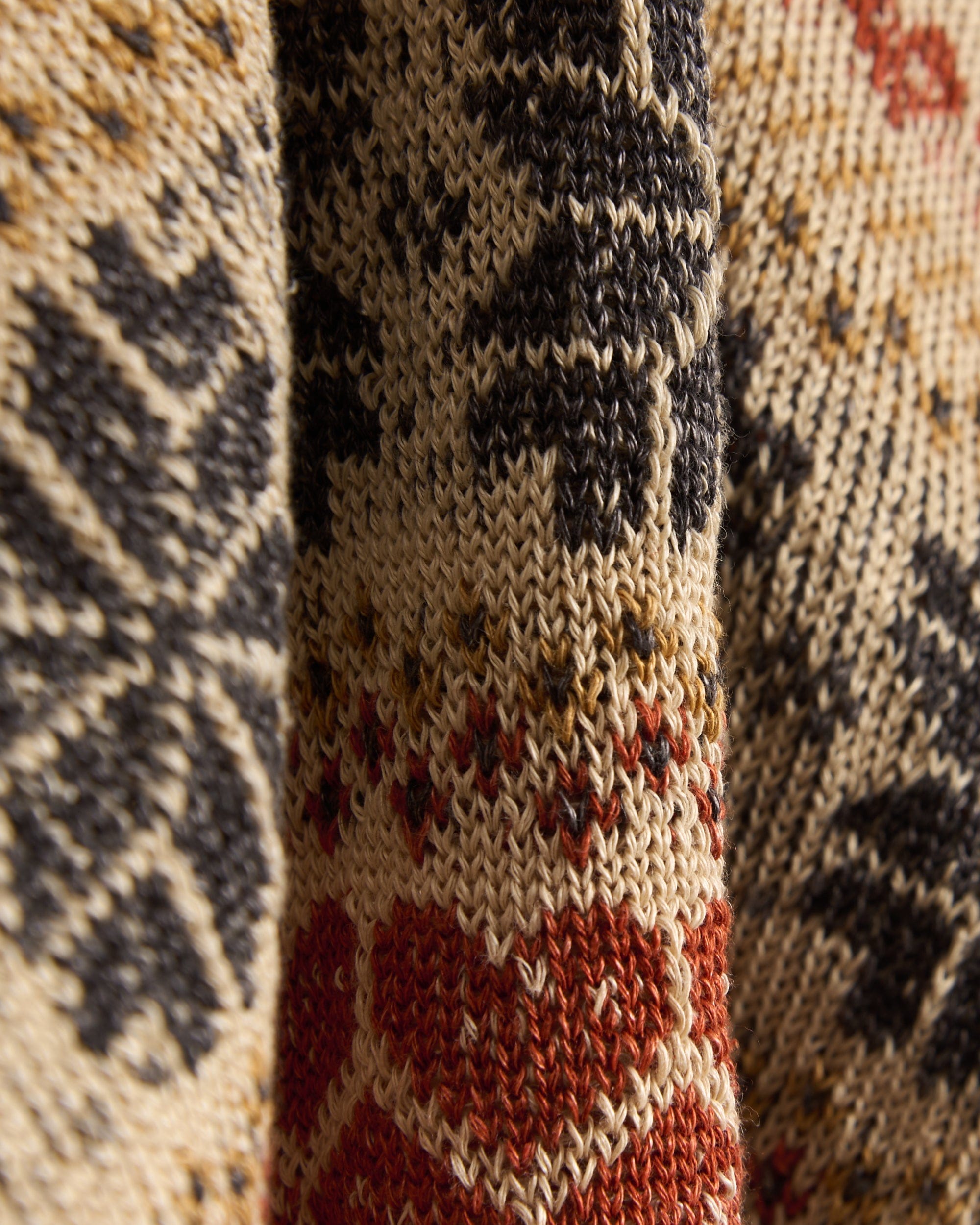Our Legacy Jersey Our Legacy Snow Fairisle Hemp Men's Base Roundneck Sweater para hombre
