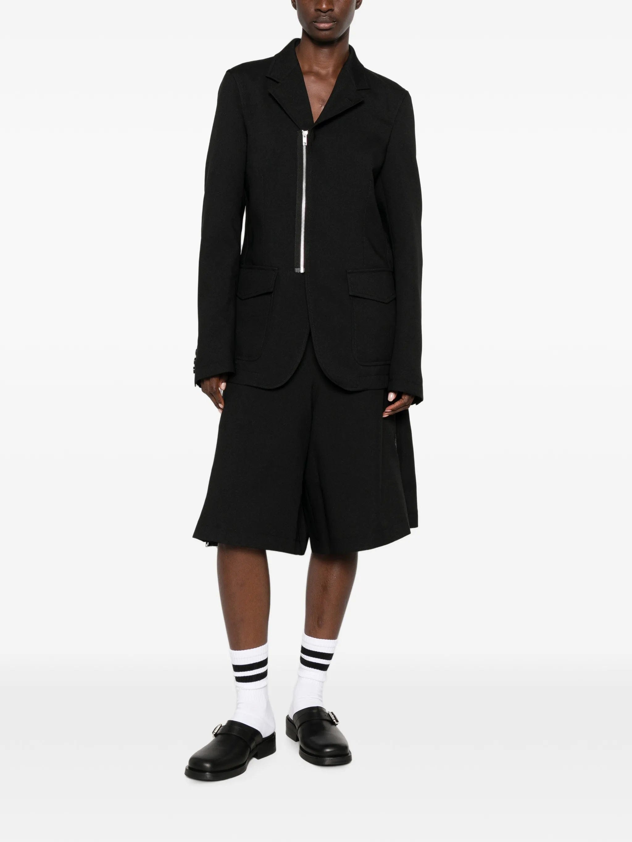 Comme des Garçons Shirt zip - fastening blazer