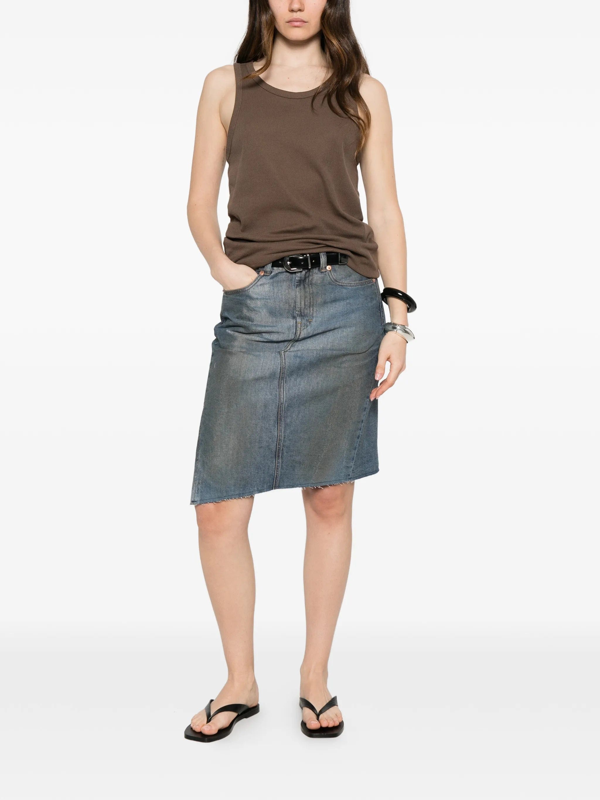 OUR Legacy Craft asymmetric skirt