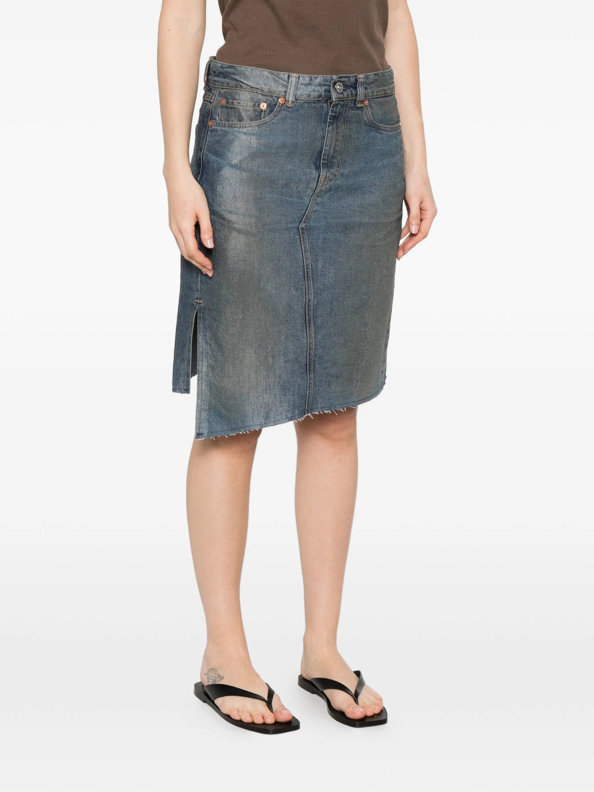 OUR Legacy Craft asymmetric skirt