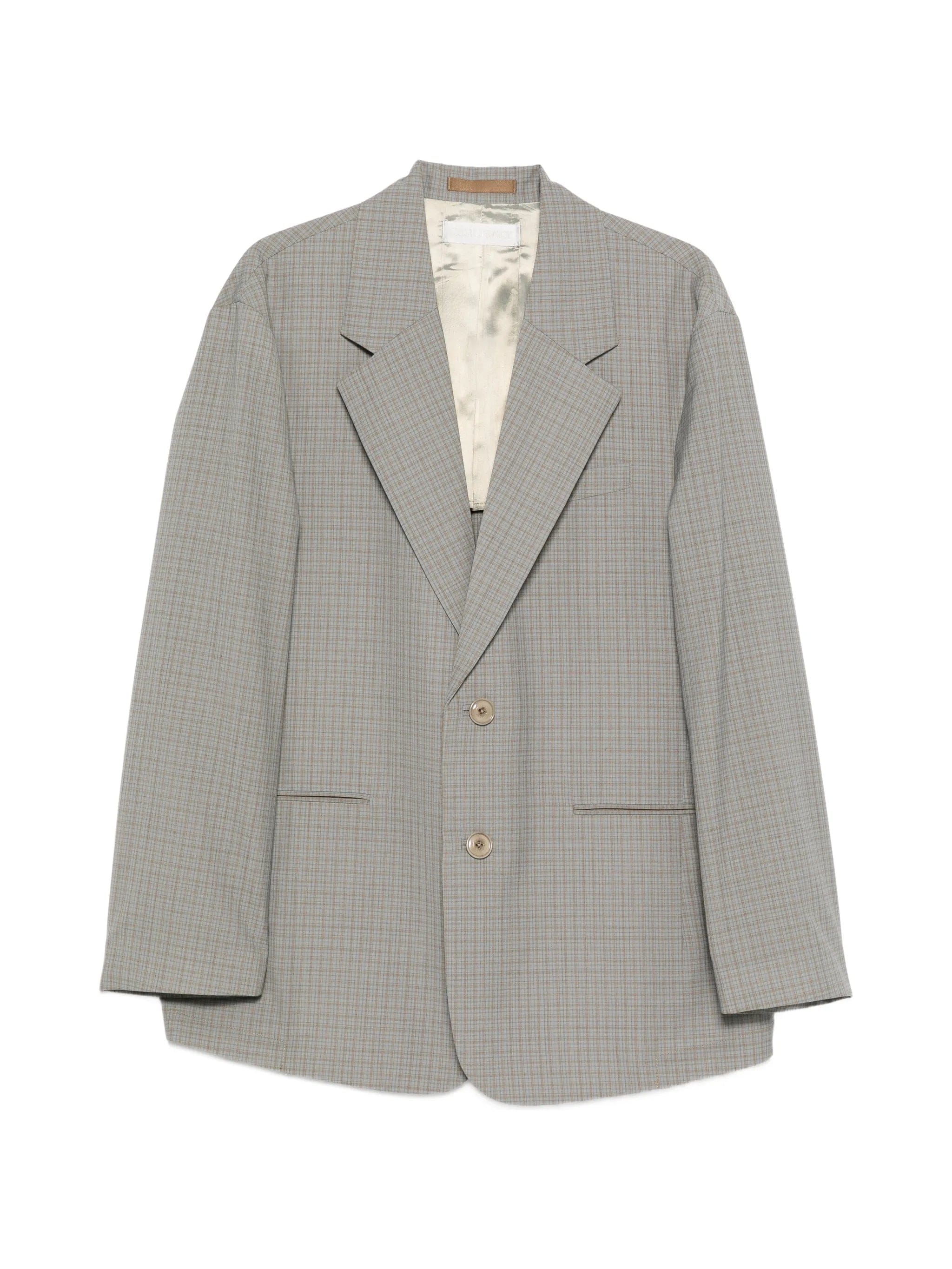 OUR Legacy Industry check - pattern blazer