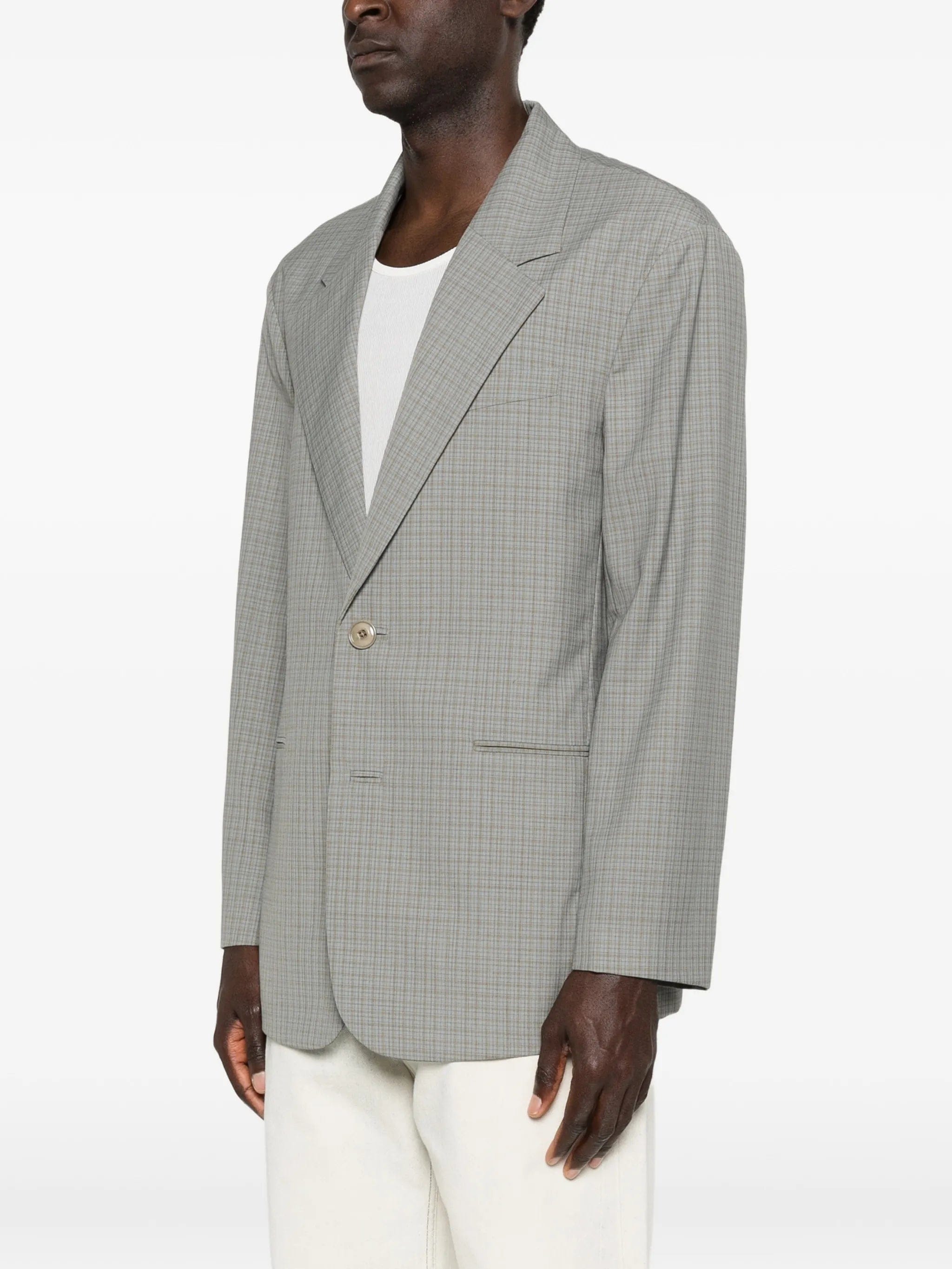 OUR Legacy Industry check - pattern blazer