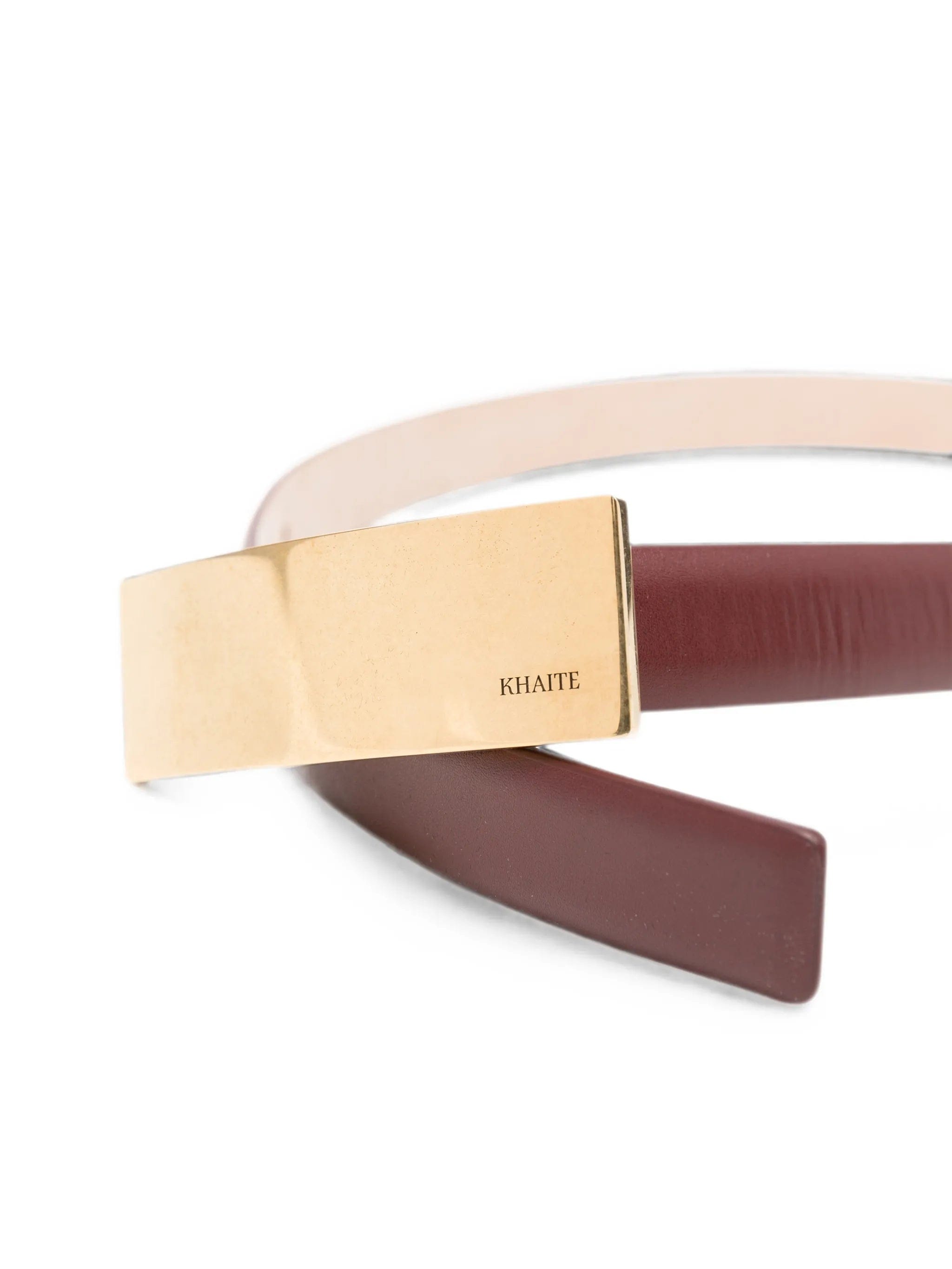 Khaite Berlin leather belt