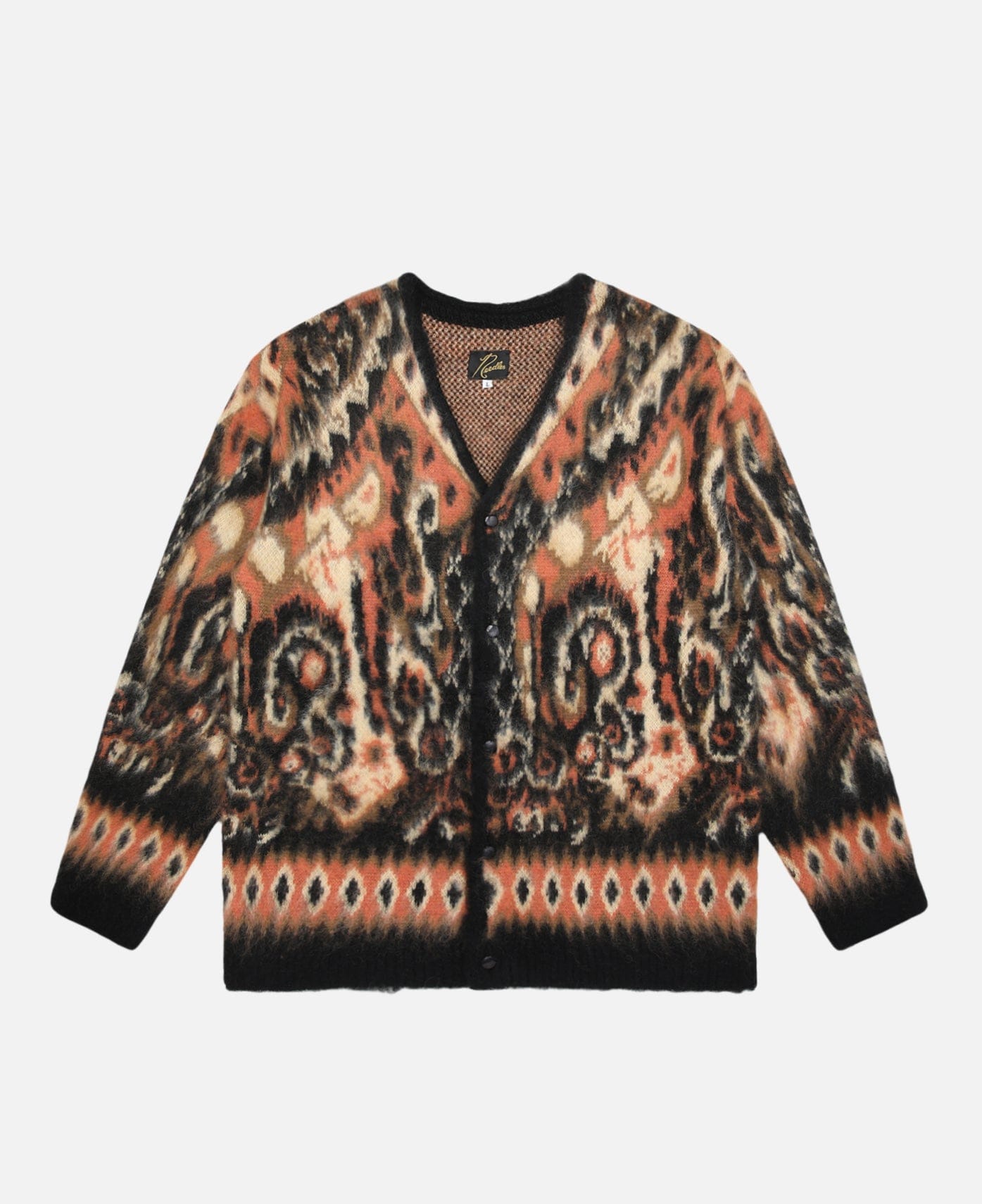 Needles Mohair Cardigan - Paisley (Multi)