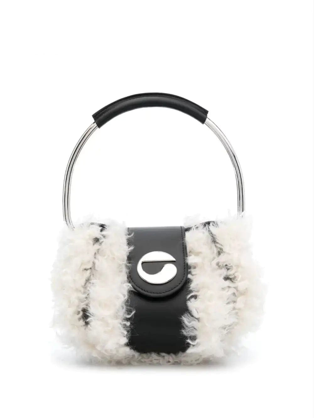 Coperni Sac à main RING BAGUETTE SWIPE à empiècements contrastants