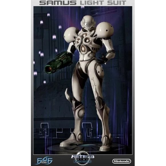 First 4 Figures Metroid Prime Echoes Samus Light Suit Regular Edition Resin Statue