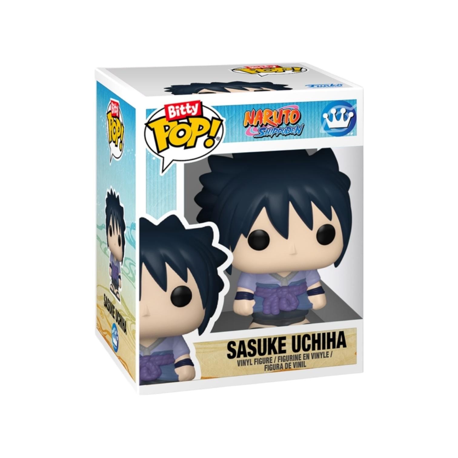 And Sasuke Uchiha and Itachi Uchiha 2 pack Bitty Pop - Naruto Shippuden