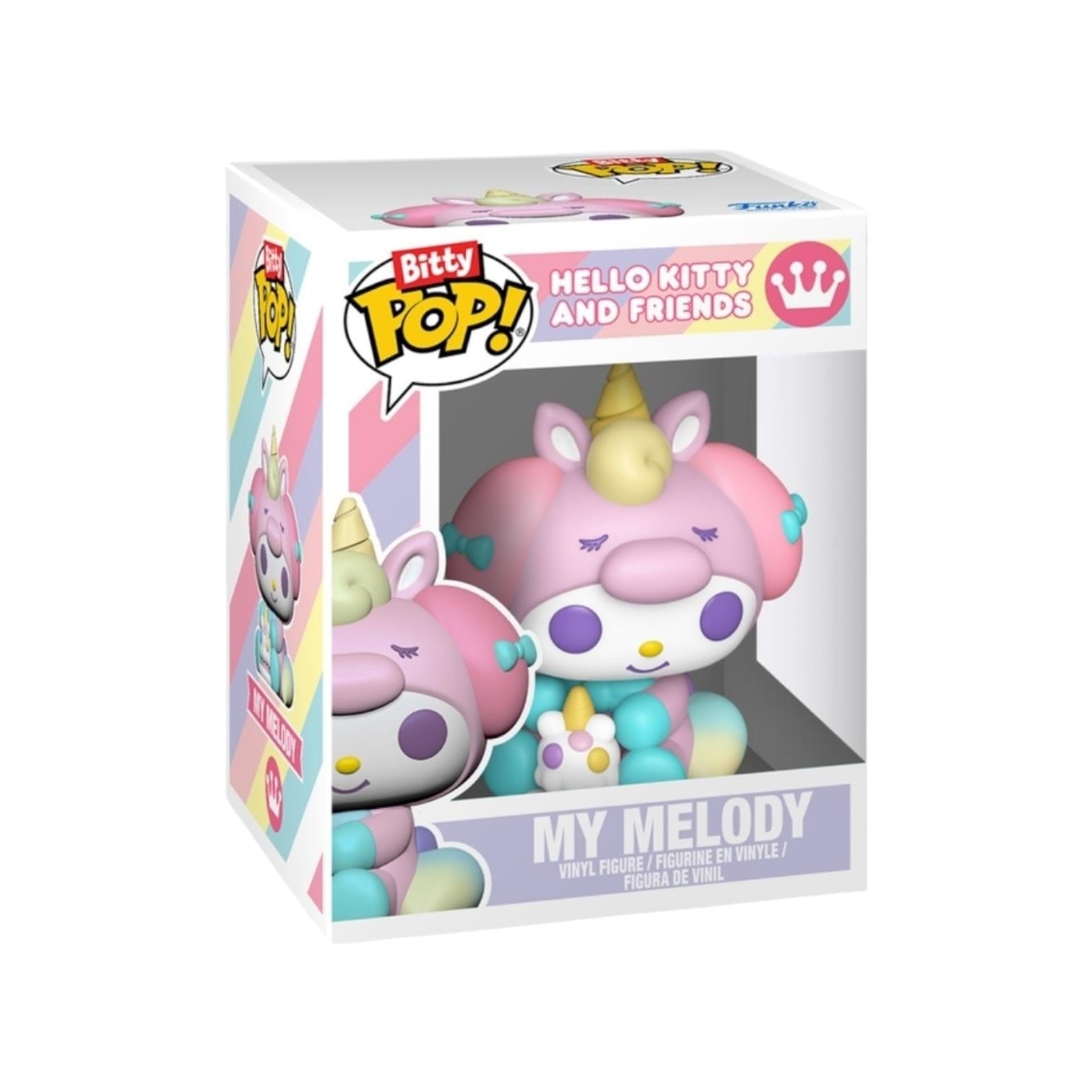 Hello Kitty Keroppi and My Melody 2 pack Bitty Pop - Hello Kitty