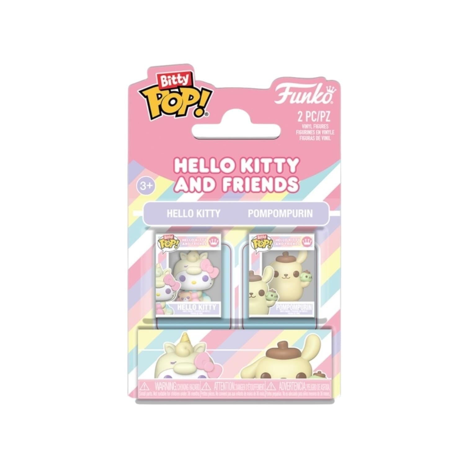 Hello Kitty and Pompompurin 2 pack Bitty Pop - Hello Kitty