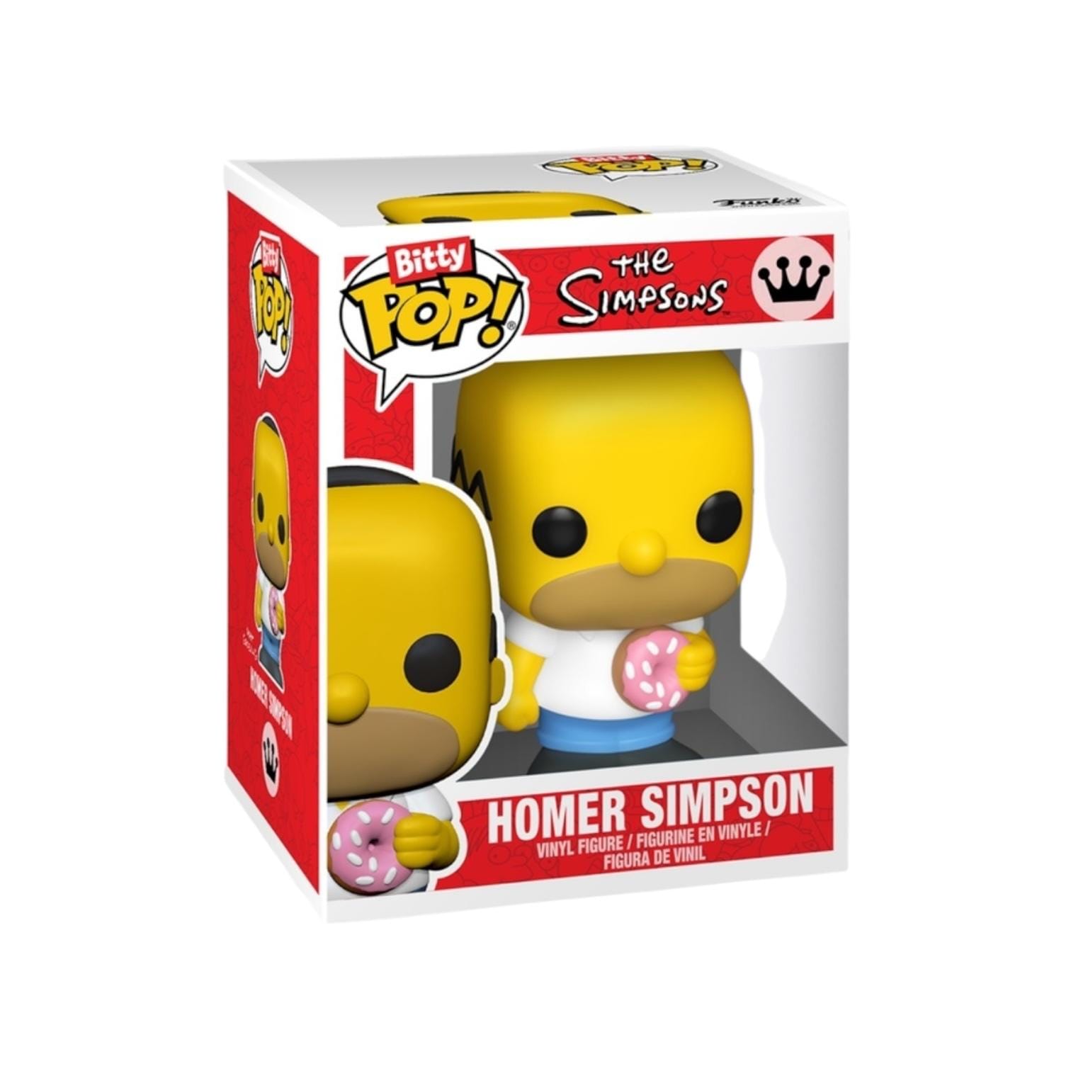 The Simpsons Homer Simpsons and Marge Simpsons 2 pack Bitty Pop - The Simpsons