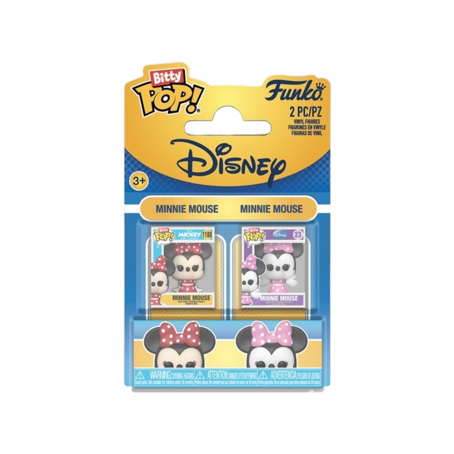 Disney Minnie Mouse 2 pack Bitty Pop - Disney - PREORDER