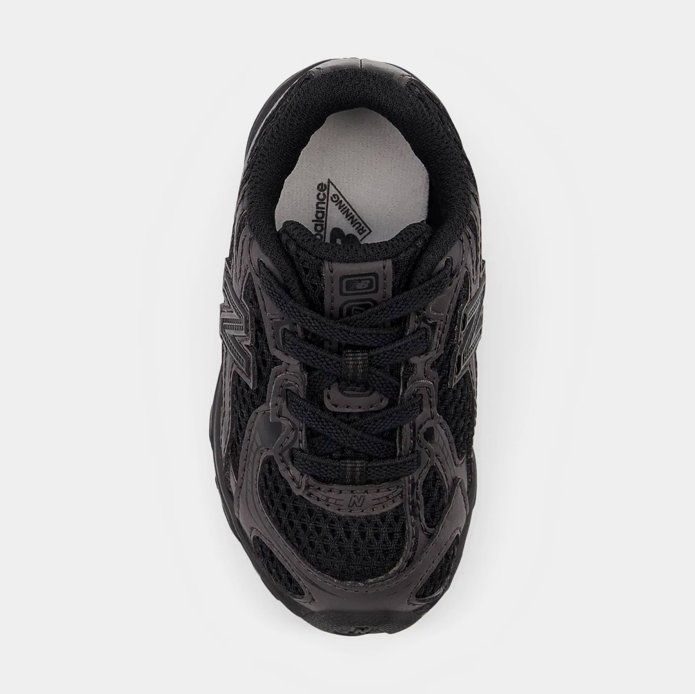 Newbalance 740 Bungee Lace Infant Toddler Lifestyle Shoes (Black Cement)