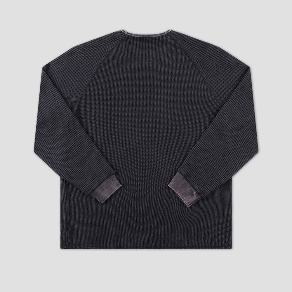 Former Ag Acid Longsleeve Waffle Acid Black