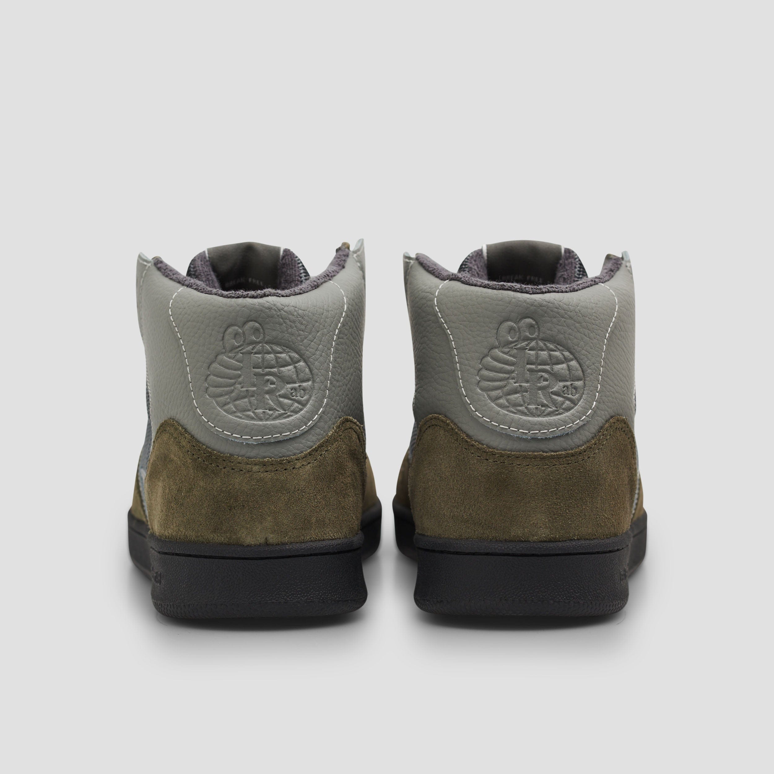 Last Resort AB CM002 MID Skate Shoes Olive Grey / Black
