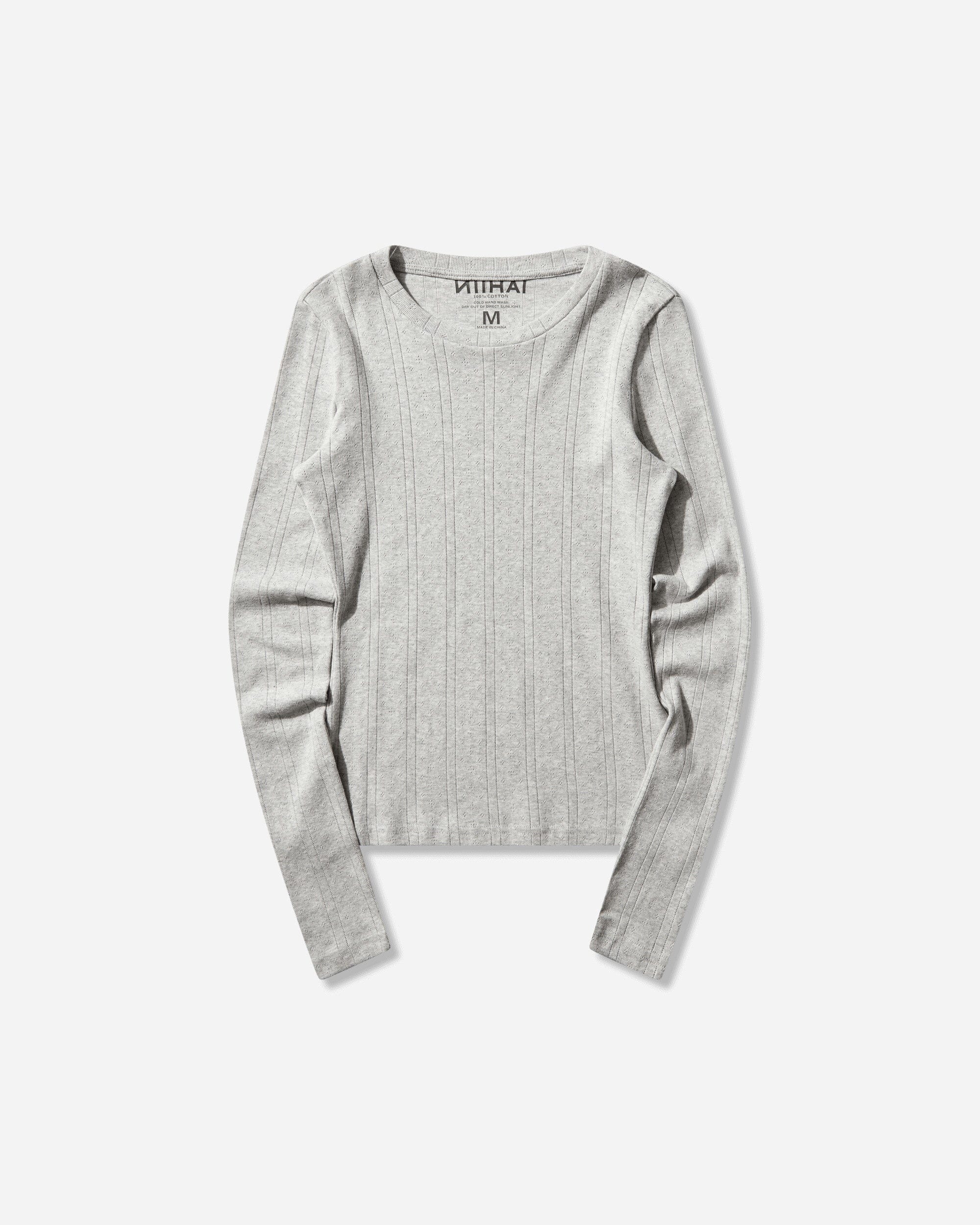 Nii Hai Women's Daisy Longsleeve Top Grey Marl