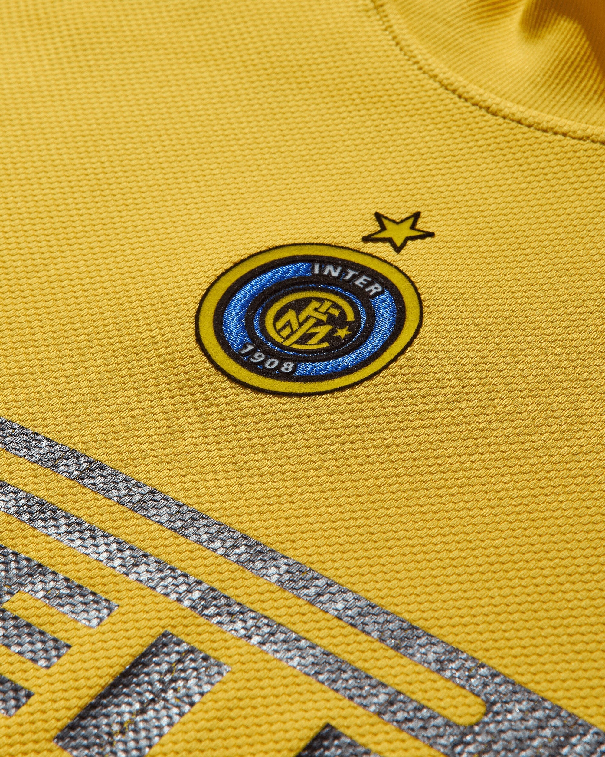 Pezze Vintage Men's Inter Training Top Yellow