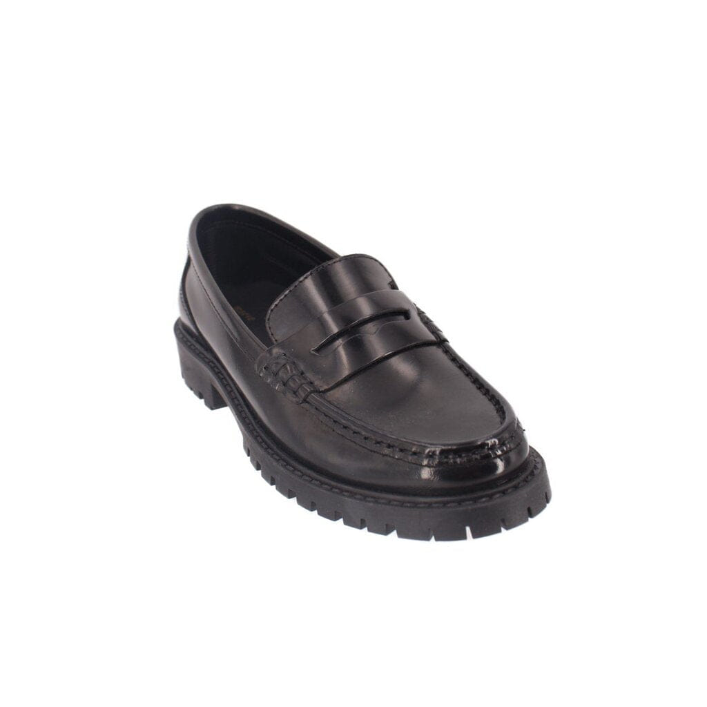 MAEVE LEATHER LOAFERS BLACK 38 | US 8