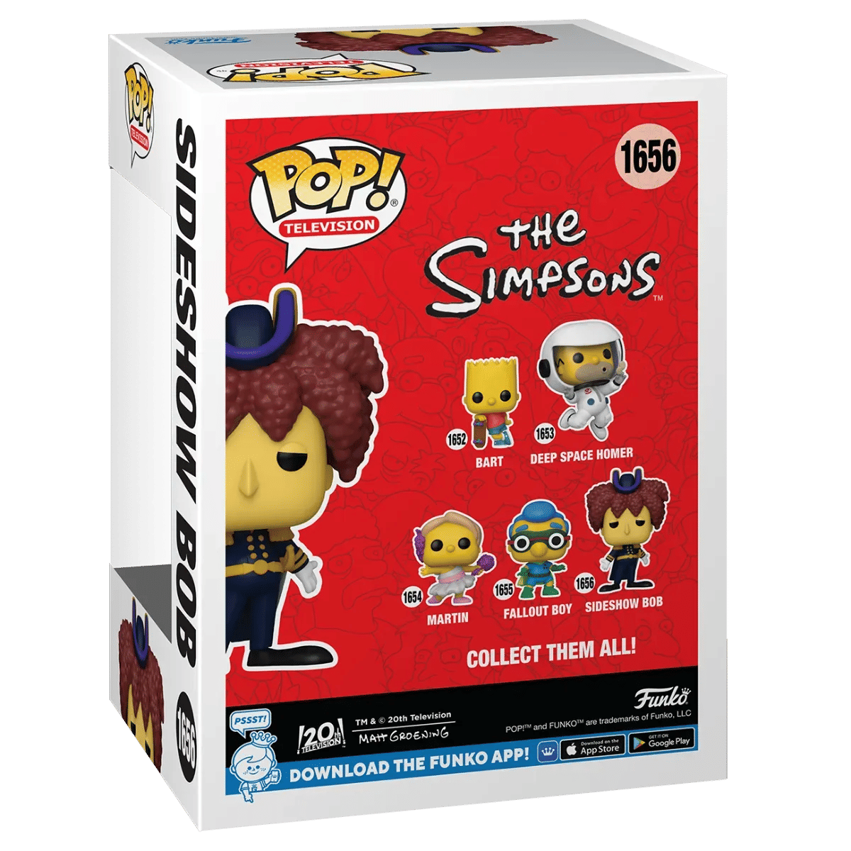 Sideshow Collectibles The Simpsons - Sideshow Bob (Captain Bob Outfit) Pop! Vinyl